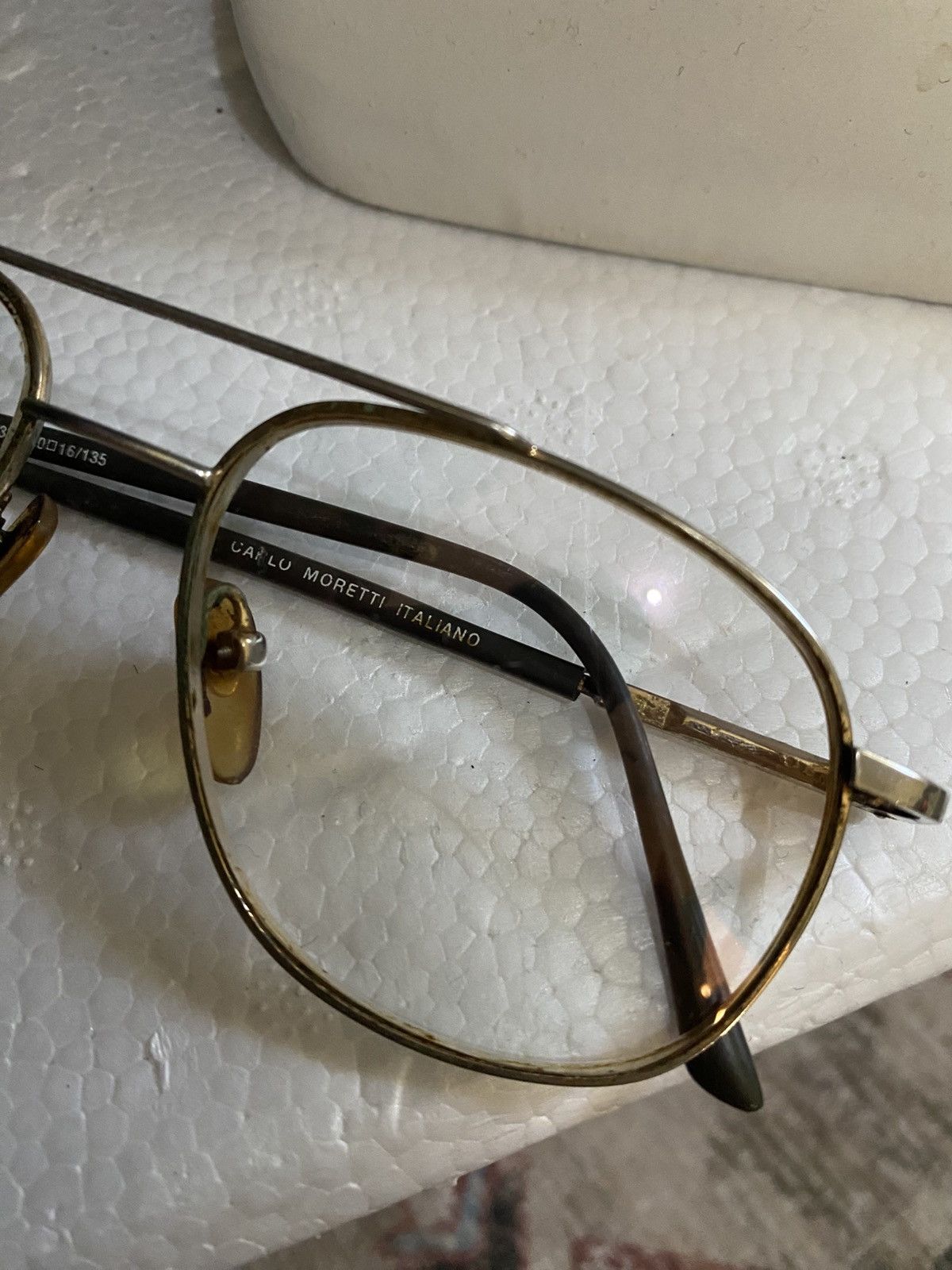 Vintage Vintage Carlo Moretti Italiano aviator glasses Size ONE SIZE - 2 Thumbnail