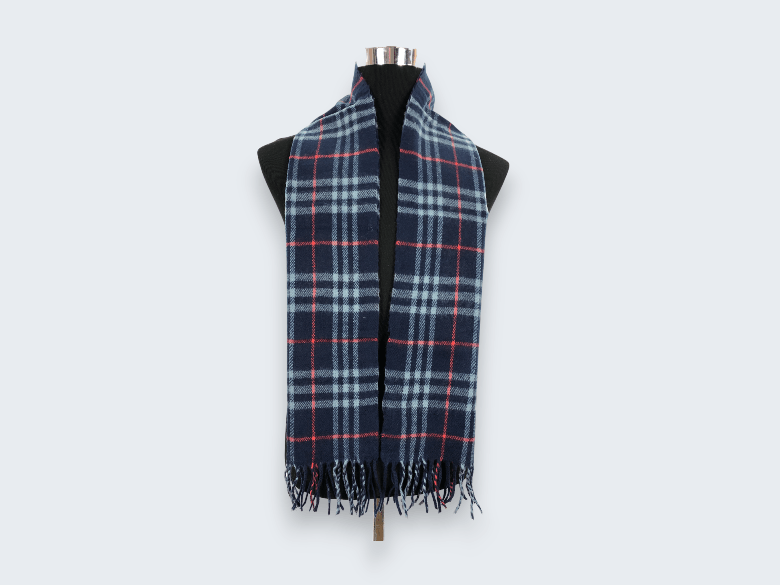 Burberry × Vintage Vintage Burberry Scarf Muffler MF030 Size ONE SIZE - 1 Thumbnail