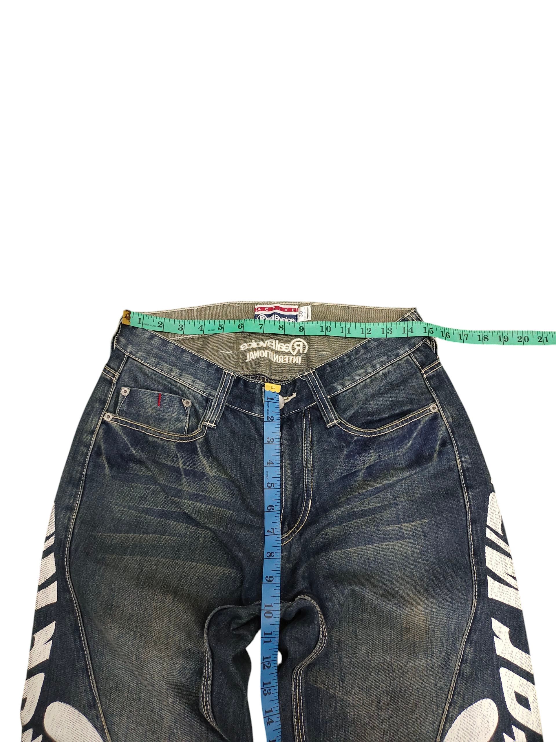 Comme des Garcons × Undercover Japanese Brand RealBvoice Daicock Clawmark Jeans Evisu Style Size US 30 / EU 46 - 16 Thumbnail