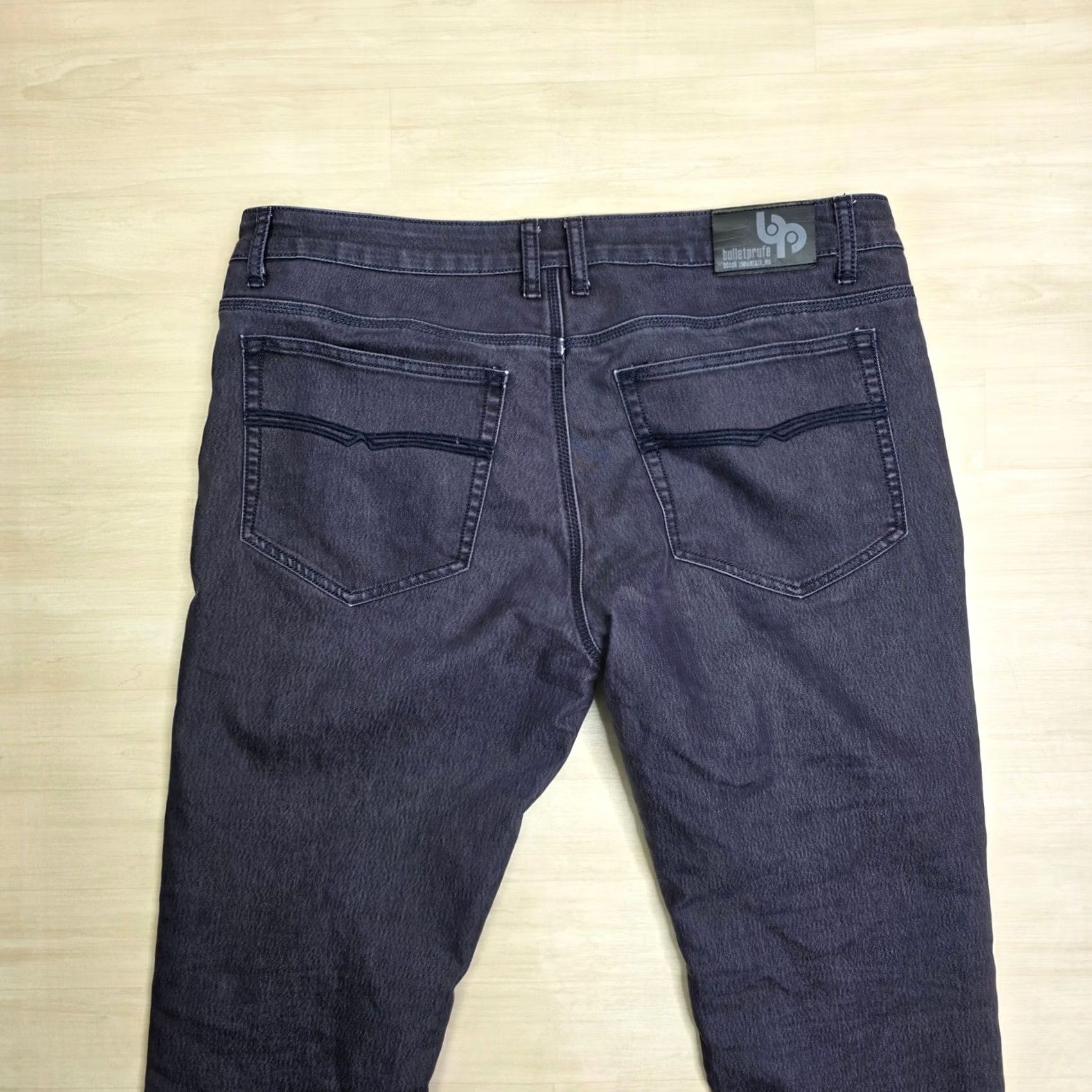 Denime Bulletprufe Denim Jeans Mens 38 Straight Leg Pants Adventure Fit 34 Size US 38 / EU 54 - 4 Thumbnail