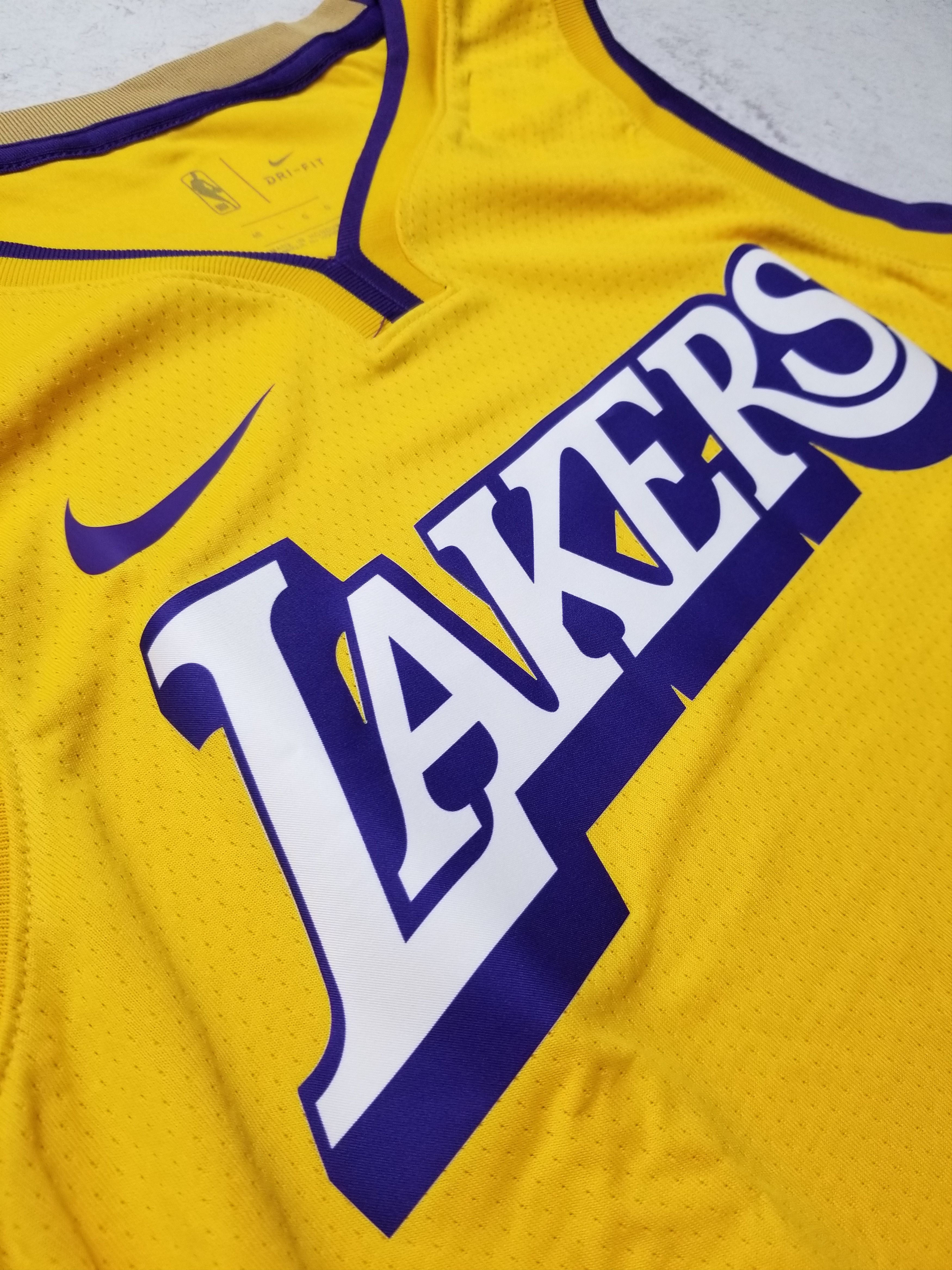 Nike Nike Los Angels Lakers NBA Swingman Blank Jersey AV4647-728 Size US L / EU 52-54 / 3 - 6 Thumbnail