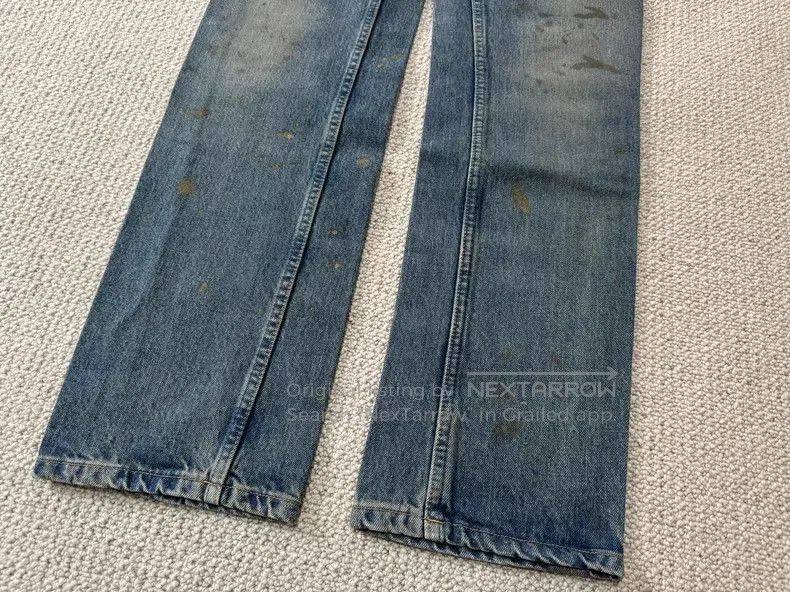 Helmut Lang Helmut Lang Splatter Print Denim Jeans W32. Size US 32 / EU 48 - 8 Thumbnail