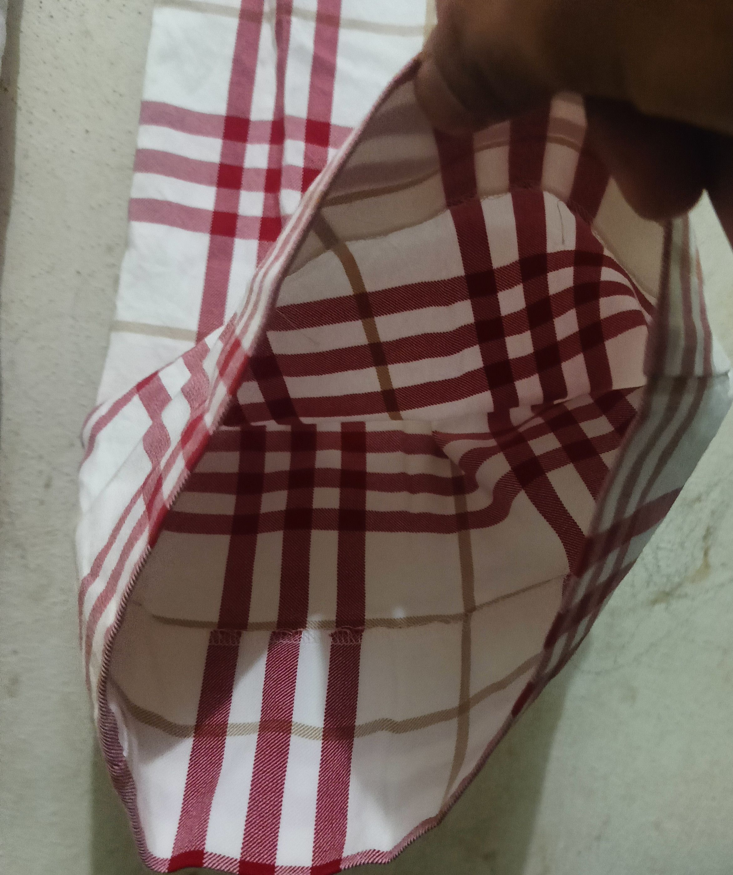 Burberry Vintage Rare Burberry Red Nova Check Pants Size 28" / US 6 / IT 42 - 14 Thumbnail