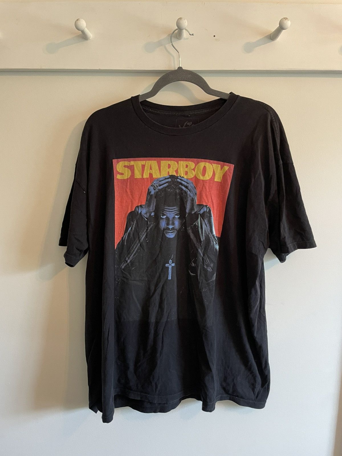 The Weeknd Starboy tee | Grailed