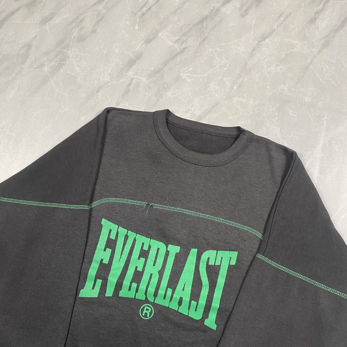 Everlast Vintage 90s Everlast Boxing Sunfaded Boxy Crewneck Size US L / EU 52-54 / 3 - 2 Thumbnail