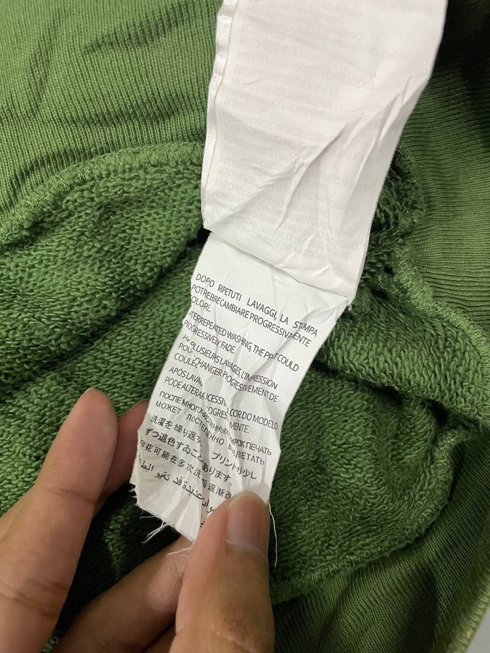 Gucci Gucci green cotton jersey hoodie. Reflective line Size US XXS / EU 40 - 4 Thumbnail