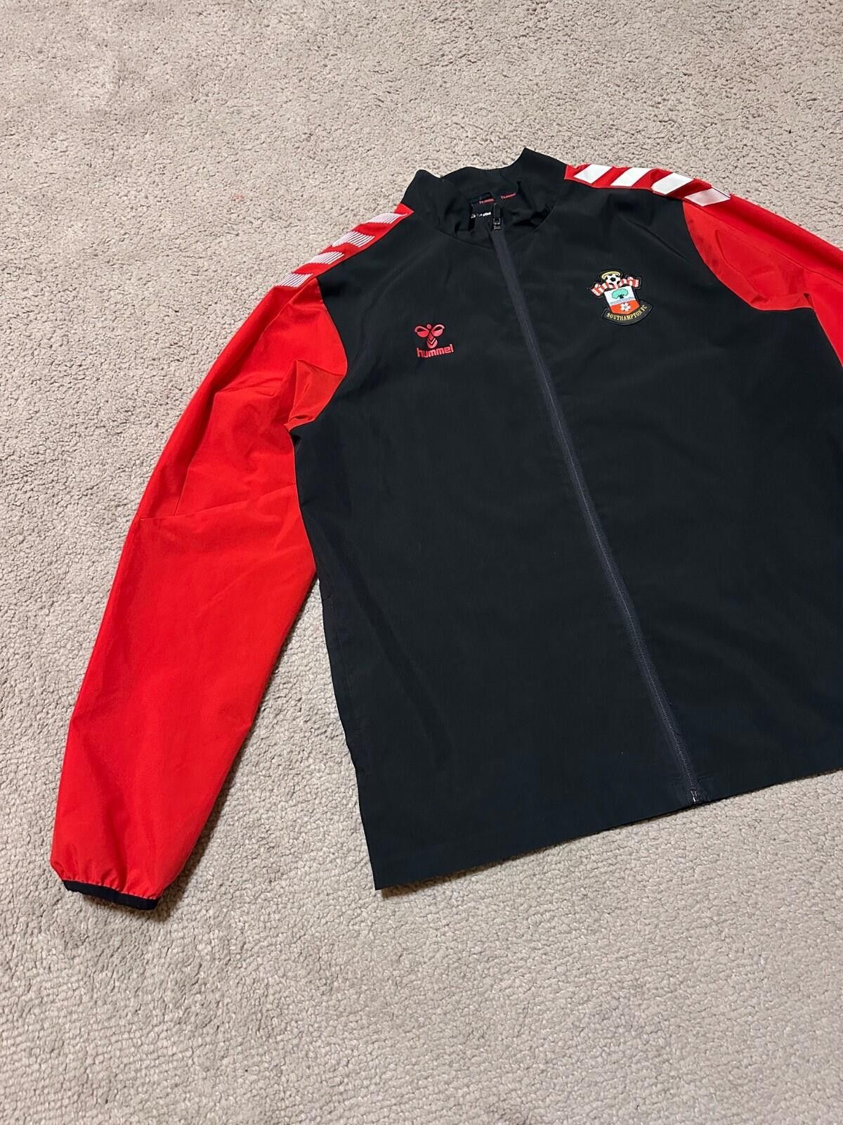 Hummel MEN'S FC SOUTHAMPTON TRACK JACKET TRAINING SOCCER FOOTBALL Size US XL / EU 56 / 4 - 2 Thumbnail