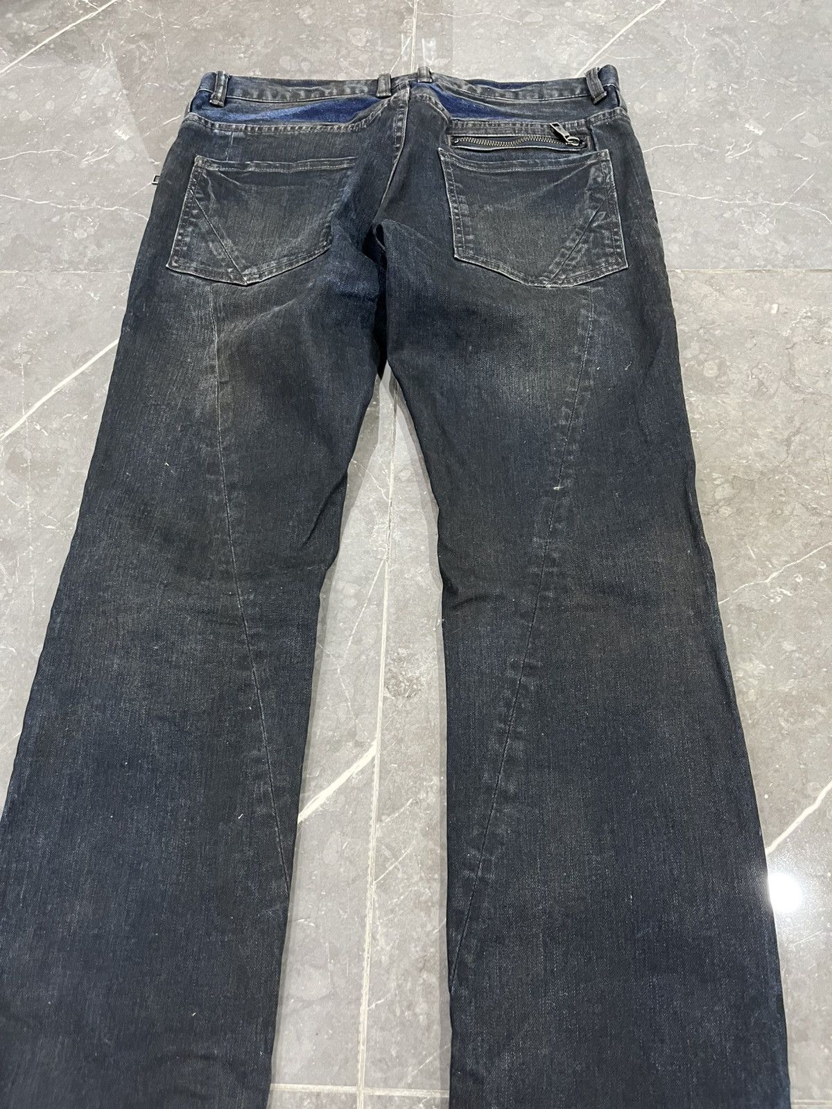 Schlussel SCHLUSSEL BLACK WAXED JEANS Size US 32 / EU 48 - 11 Thumbnail