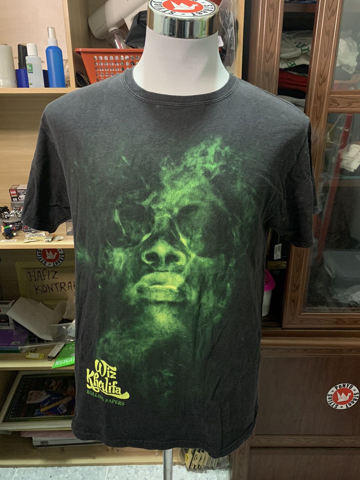 Band Tees wiz Khalifa rolling papers tee Size US M / EU 48-50 / 2 - 1 Thumbnail