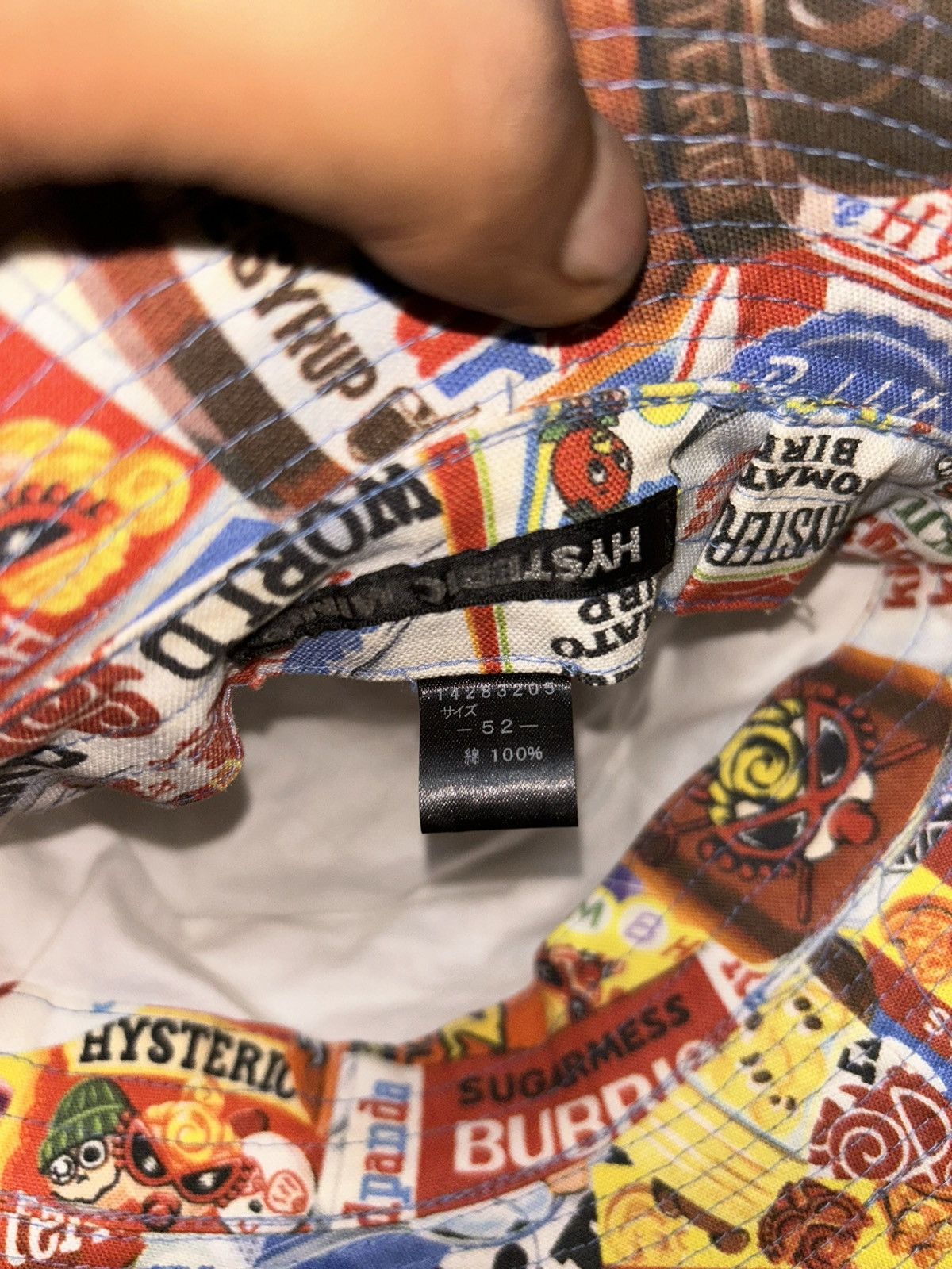 Hysteric Glamour Mini Fullprint Bucket Hat Size ONE SIZE - 18 Thumbnail