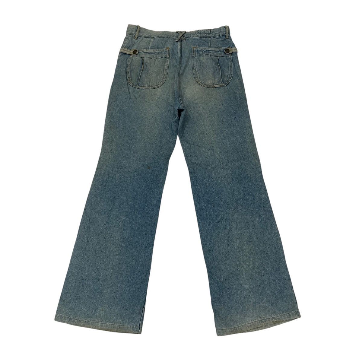 14th Addiction Vintage Japanese Designer Flare Denim Size US 31 - 6 Thumbnail