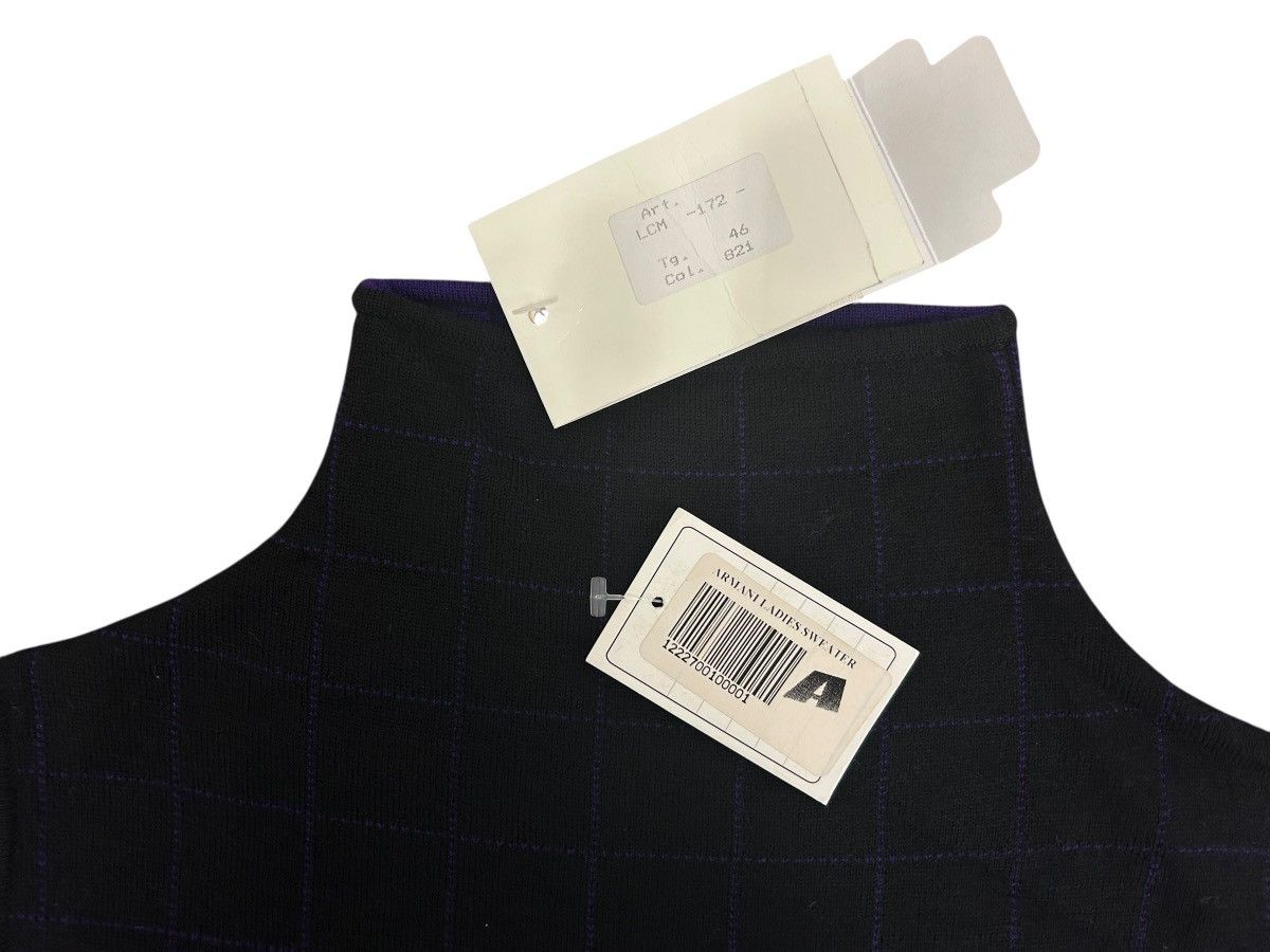 Iceberg Armani Collezioni Sleeveless Mock Neck Knit - New with Tags Size L / US 10 / IT 46 - 5 Thumbnail