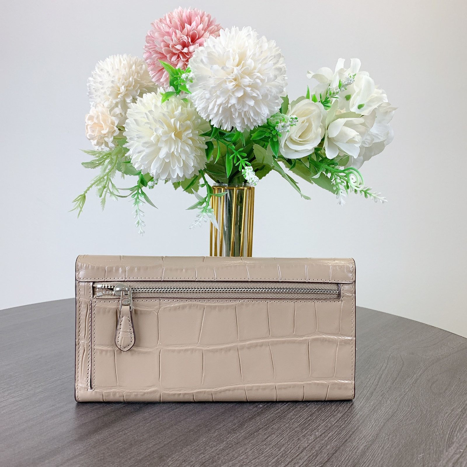 Coach Coach CP244 Morgan Slim Wallet IN Stone Size ONE SIZE - 4 Thumbnail