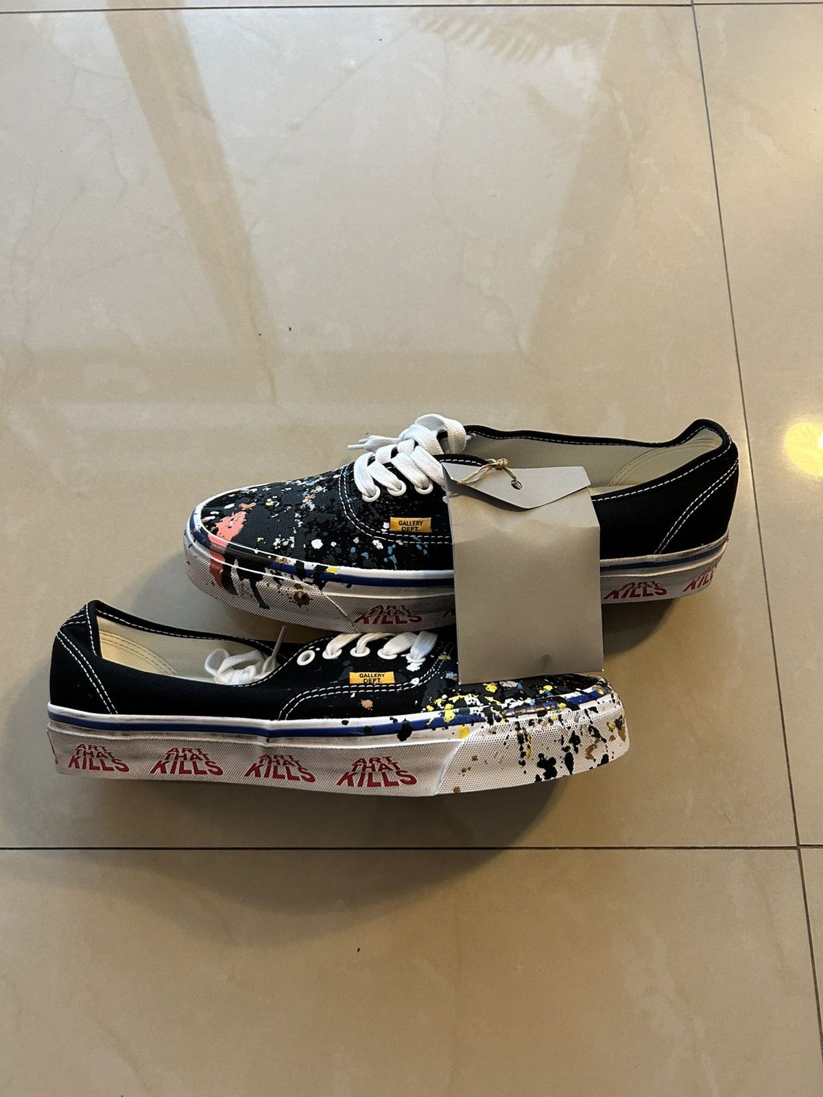 Gallery Dept. × Vans Gallery Dept Vans Authentic black art basel Size US 11 / EU 44 - 1 Thumbnail