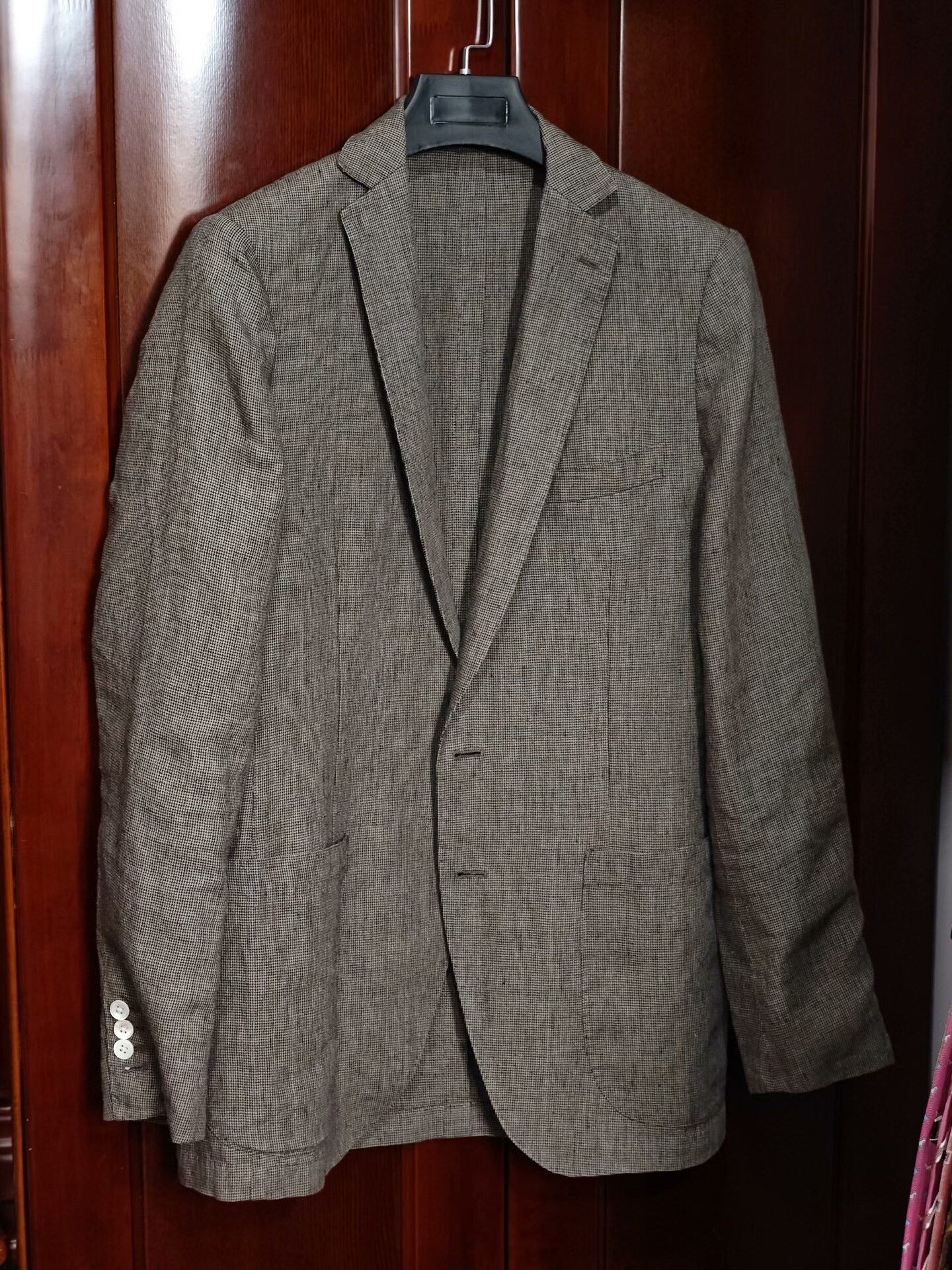 Japanese Brand Italian Linen Unstructured Casual Blazer Size US M / EU 48-50 / 2 - 1 Thumbnail