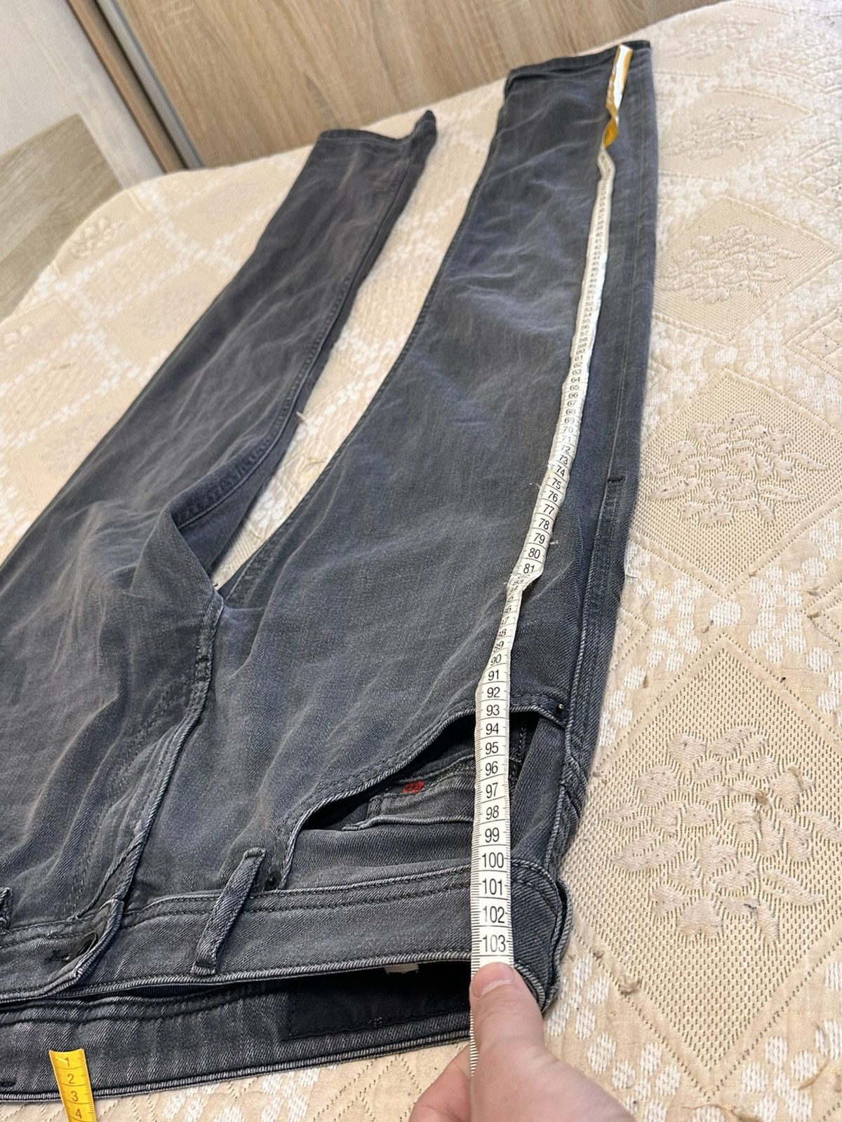 Diesel 🔥 Diesel Thommer Skinny Slim Stretch Washed Jeans Denim Pant Size US 34 / EU 50 - 8 Thumbnail