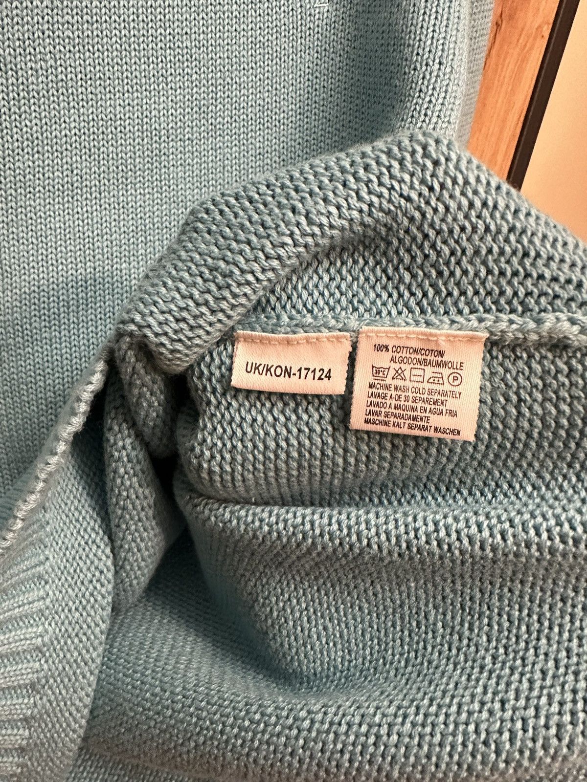 Yves Saint Laurent Blue YSL Sweater Knit Saint Laurent Sweater Size US L / EU 52-54 / 3 - 6 Thumbnail
