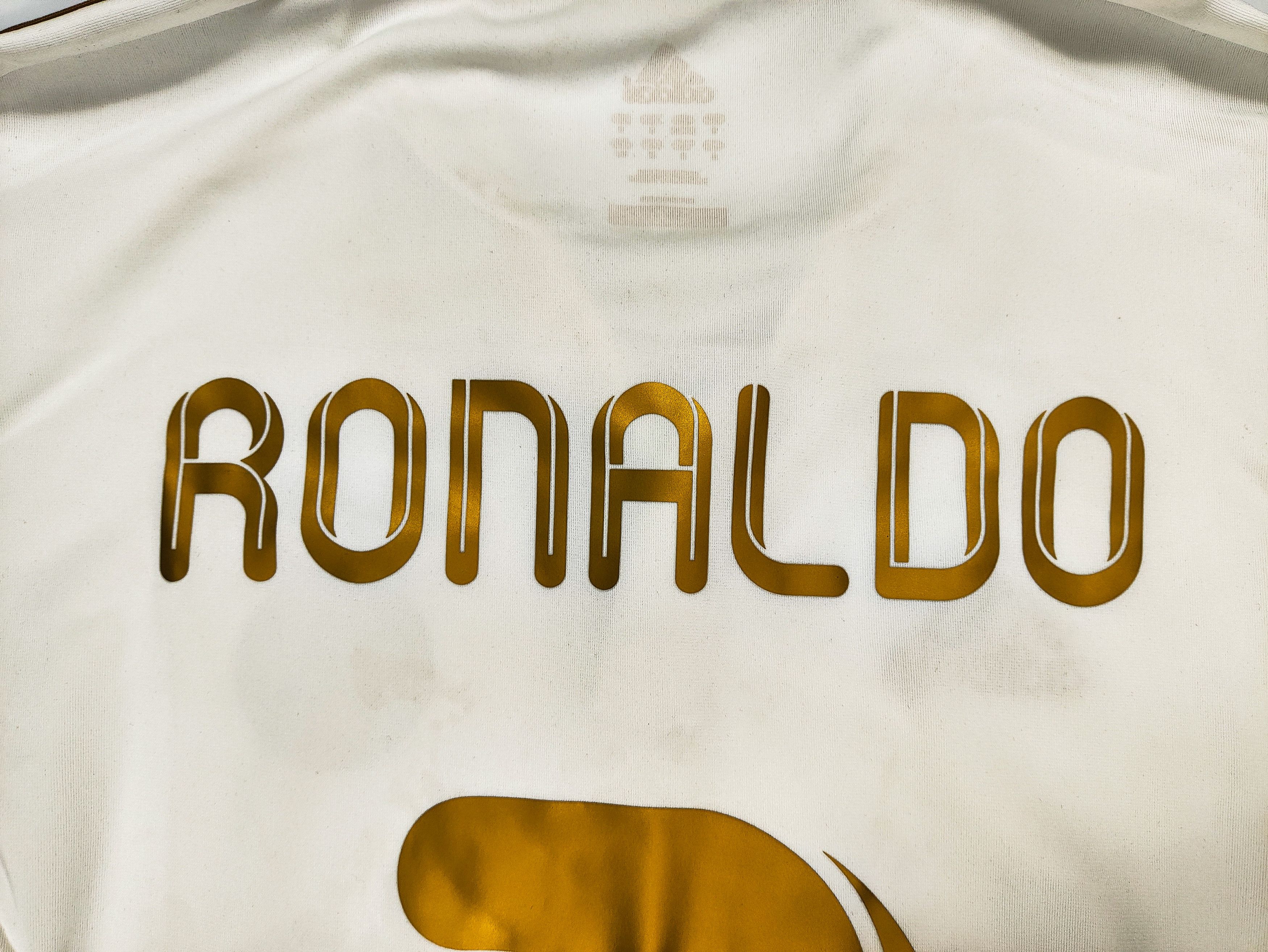Adidas Ronaldo #7 Real Madrid 2011 2012 Adidas Home Shirt Kit Bwin Size US S / EU 44-46 / 1 - 6 Thumbnail