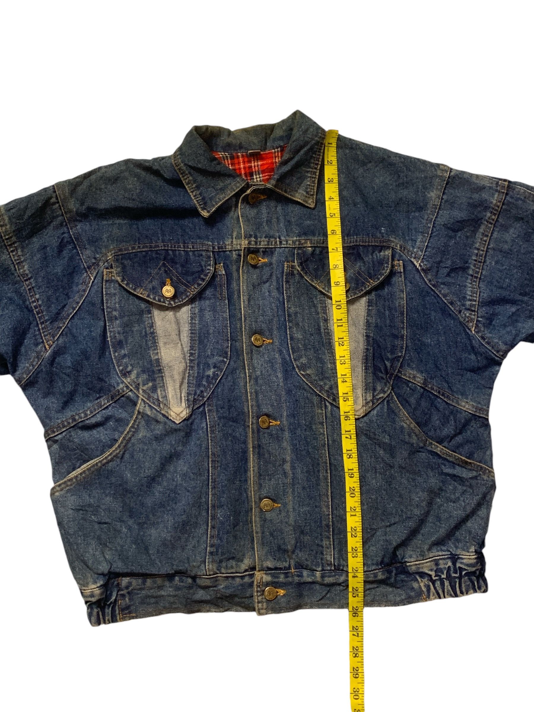 Japanese Brand × Vintage Rare Design Vintage Trenblmay Denim Jackets Size L / US 10 / IT 46 - 10 Thumbnail