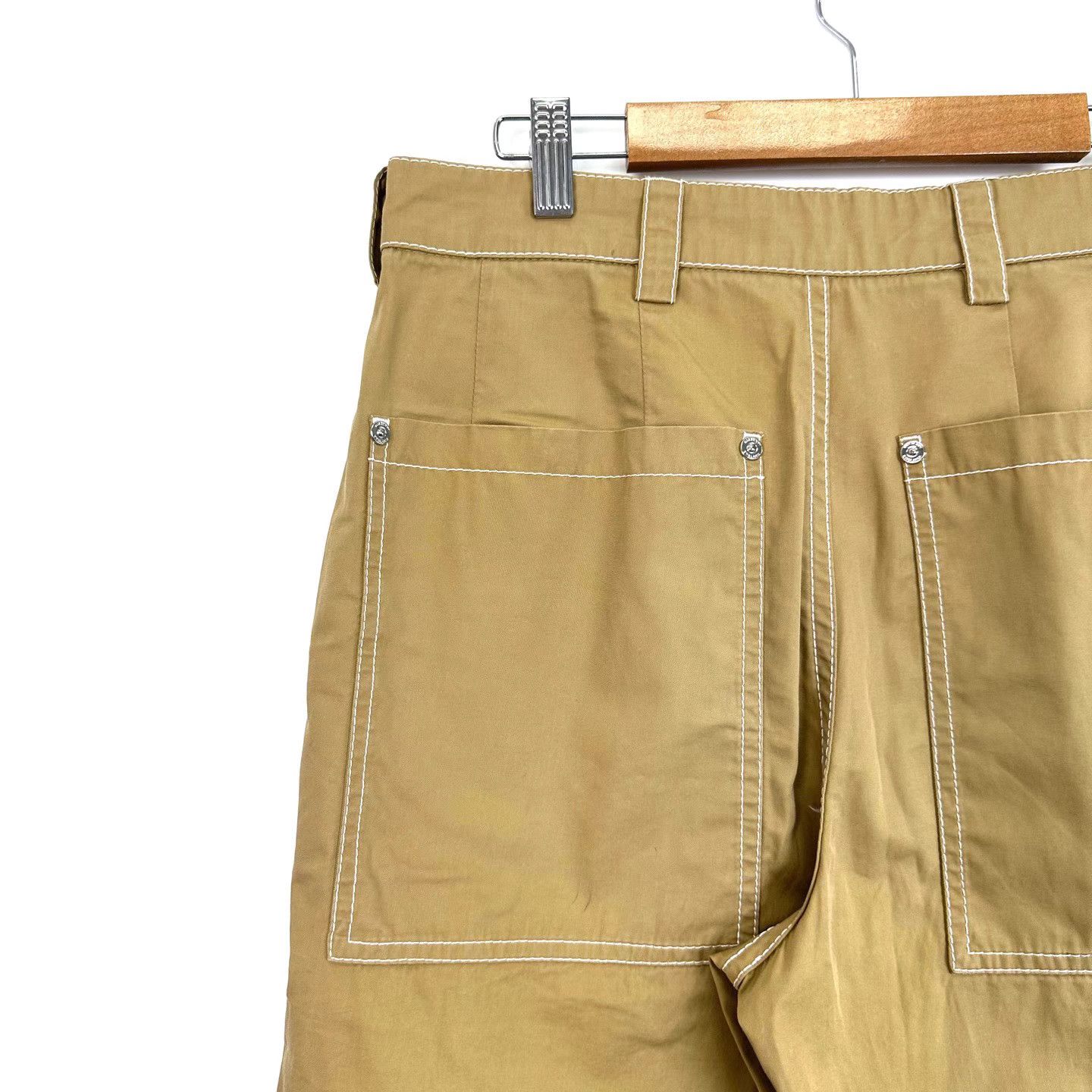 Burberry Burberry Men's Khaki Casual Denim Shorts K12 Size US 30 / EU 46 - 3 Thumbnail