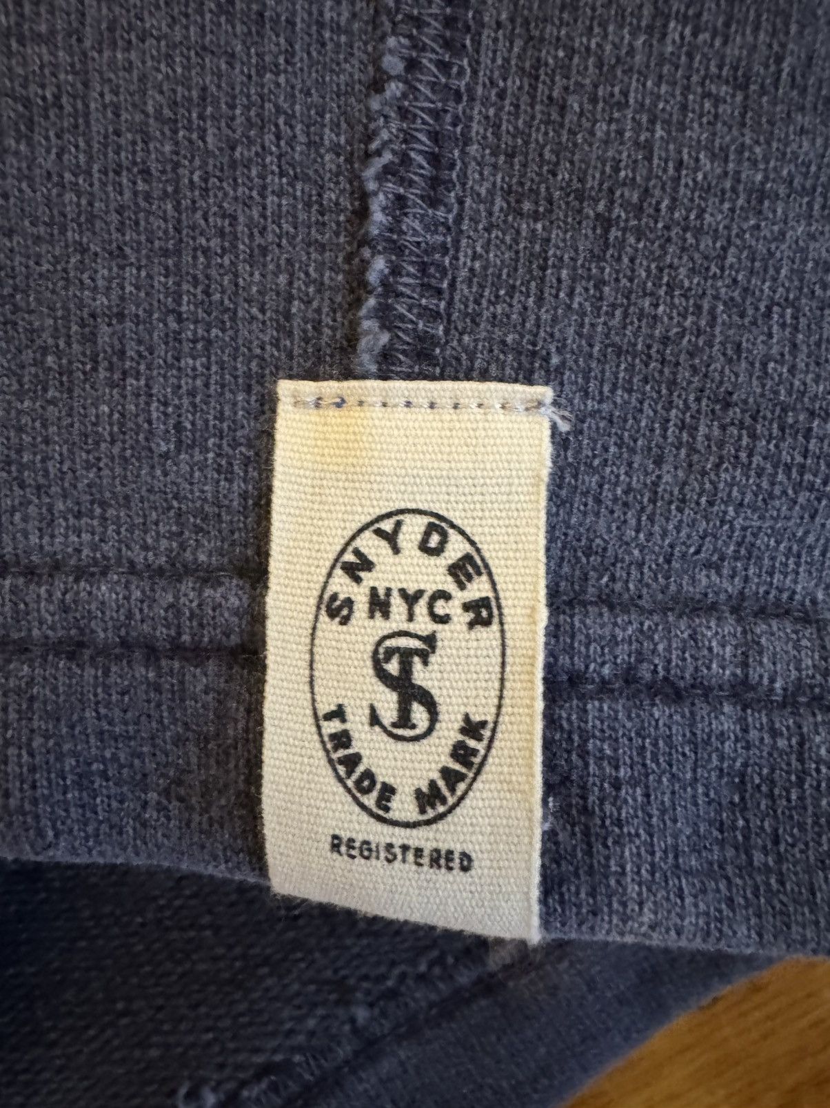 Todd Snyder Todd Snyder The Garmet Dyed Blue Cardigan Sweatshirt, NEW Size US XXL / EU 58 / 5 - 6 Thumbnail