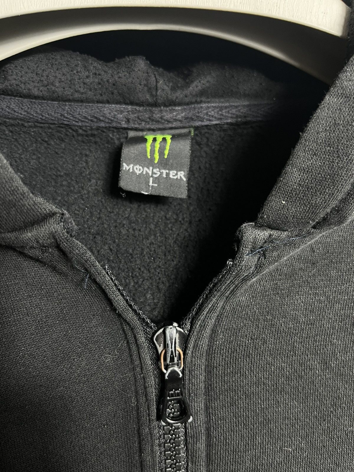 Other Monster Energy Block 43 hoodie vintage 90s RIRI mens black Size US L / EU 52-54 / 3 - 5 Thumbnail