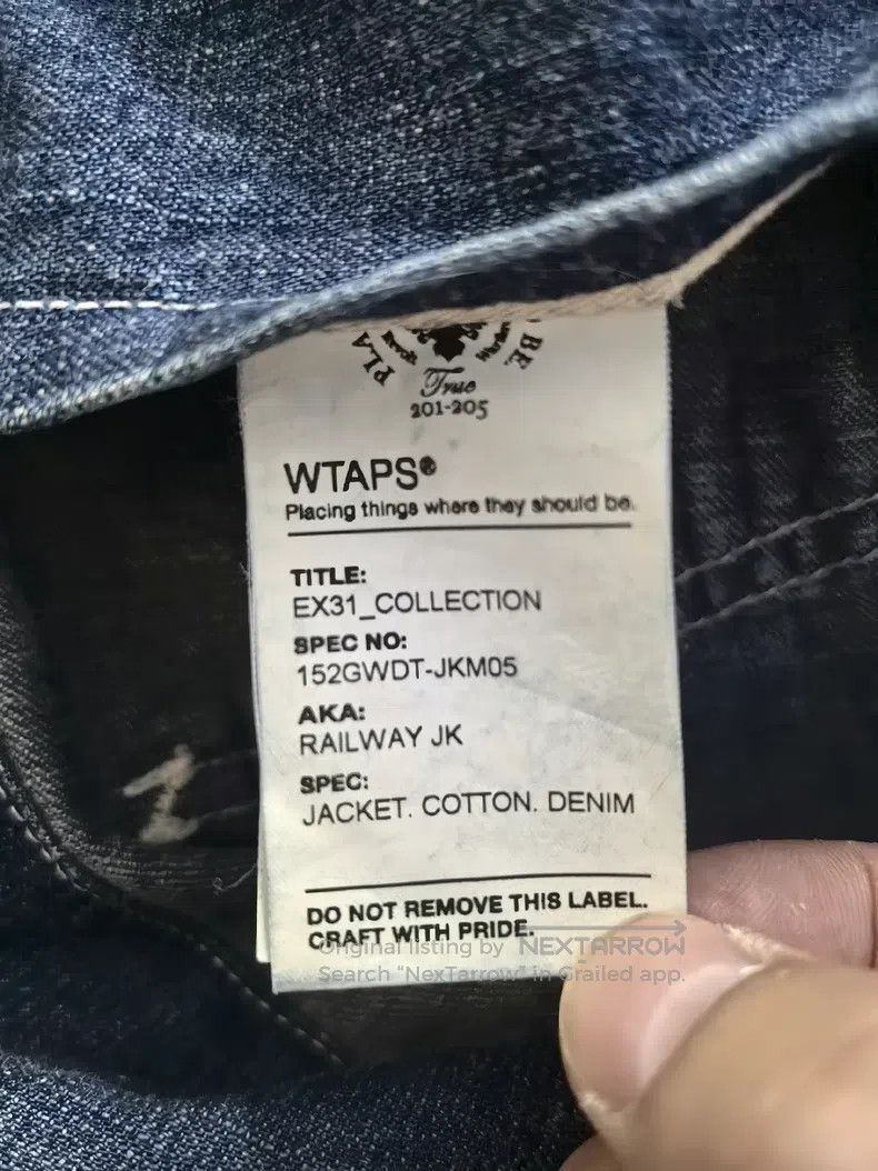 Wtaps Wtaps Railway ink-wash coat Size US S / EU 44-46 / 1 - 4 Thumbnail