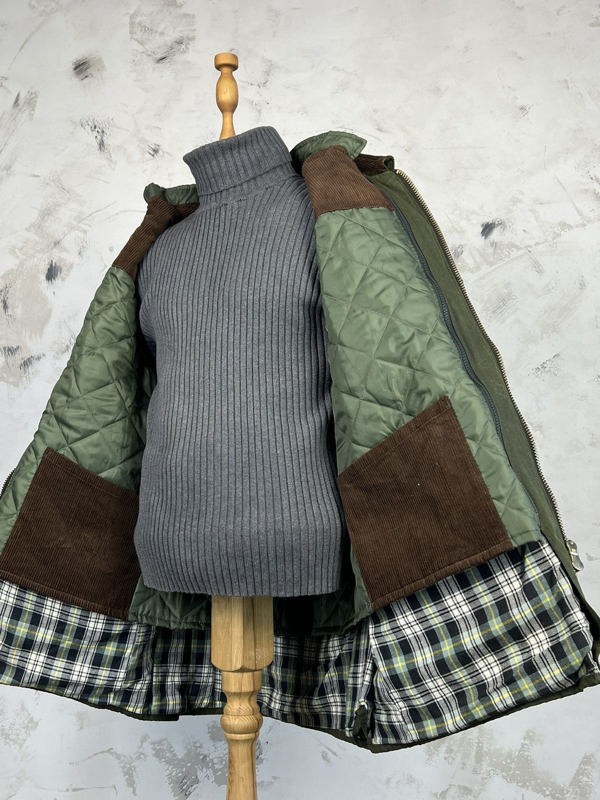 Orvis Vintage mc. Orvis Waxed Jacket Hooded Size S - M Size US S / EU 44-46 / 1 - 6 Thumbnail
