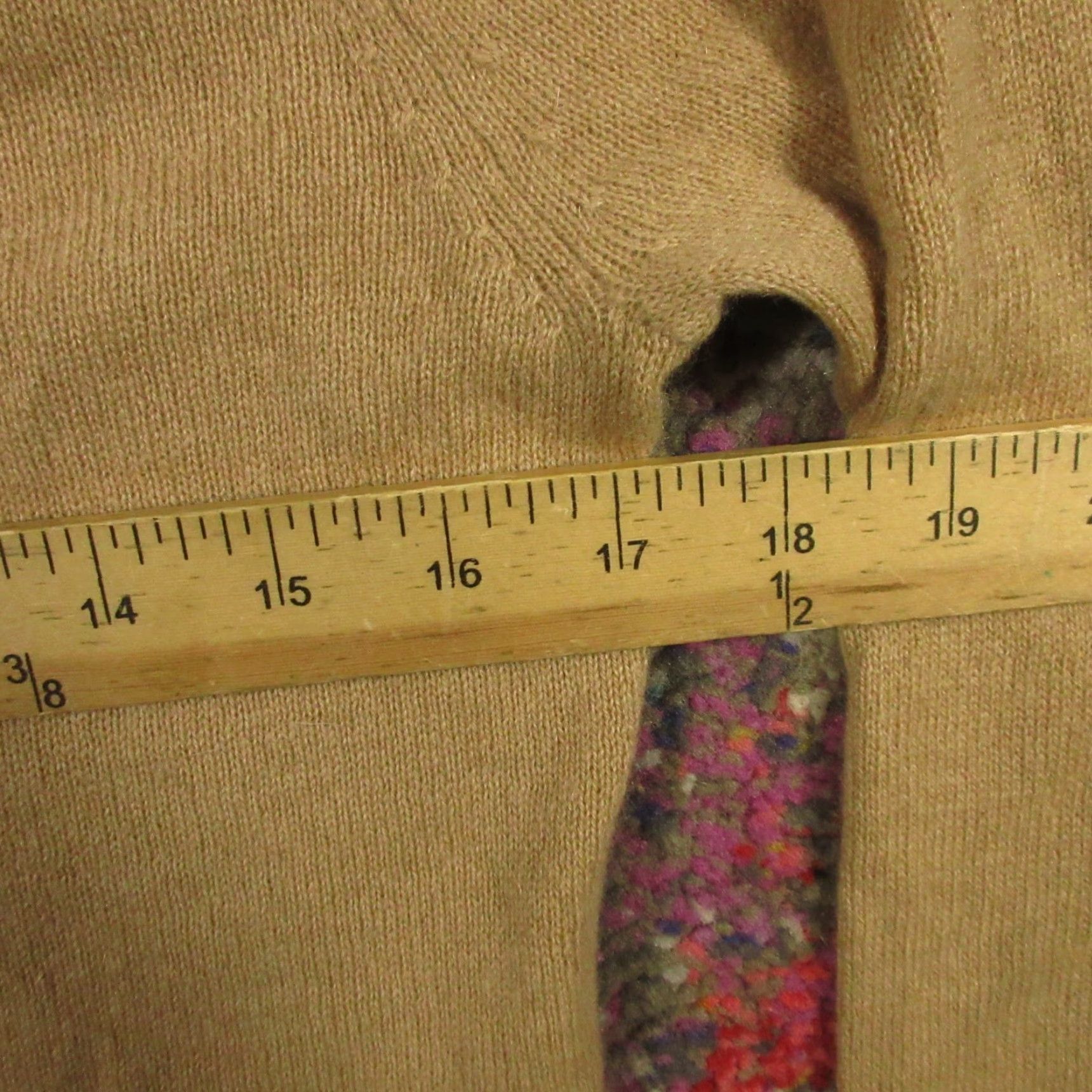 Vintage VINTAGE Halogen Sweater Womens S Caramel Long Sleeve Cashmere Old Money Quiet Lux Size S / US 4 / IT 40 - 5 Thumbnail