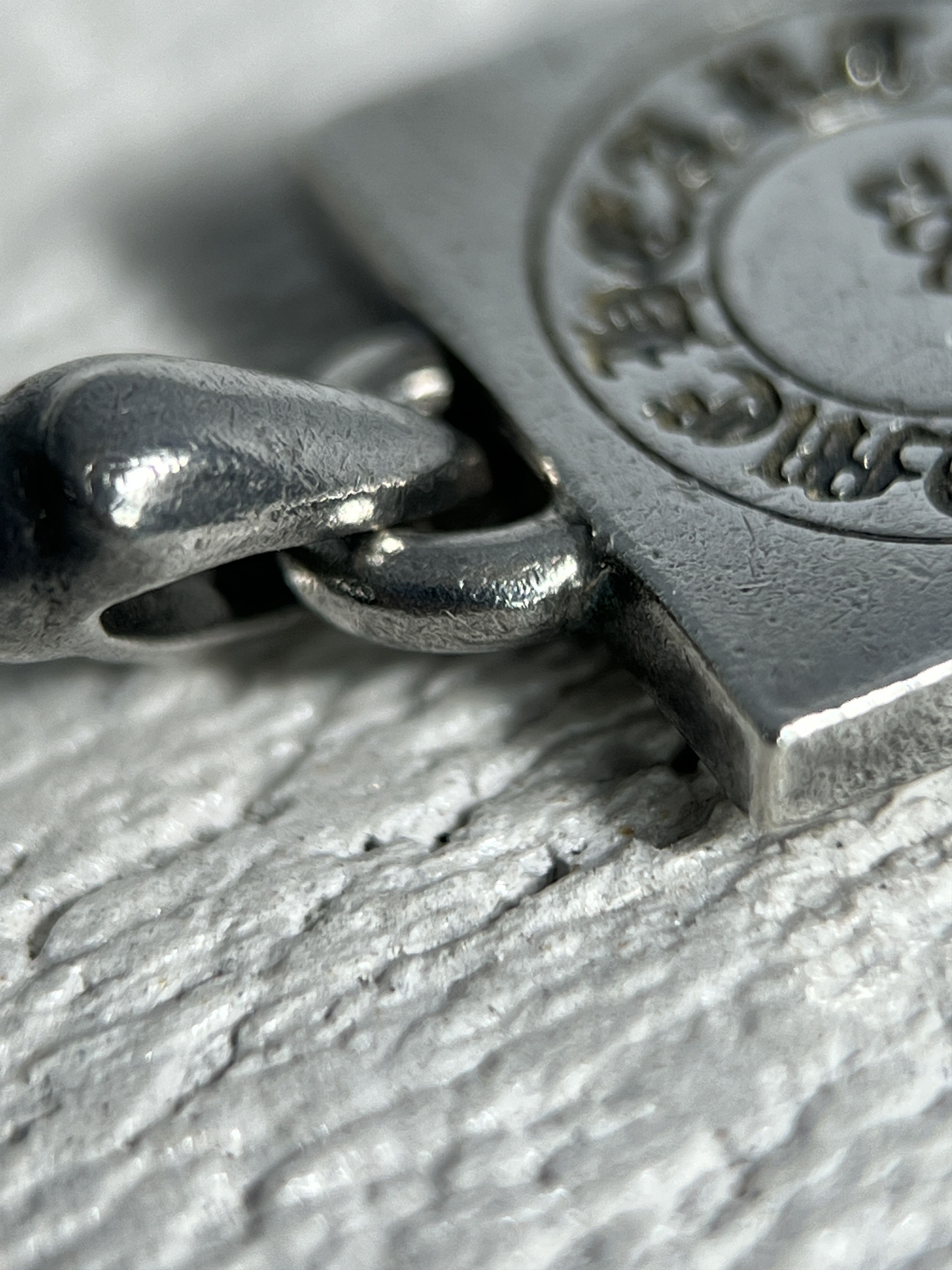 Chrome Hearts Chrome Hearts CH Square Pendant 2002 .925 Silver Size ONE SIZE - 14 Thumbnail