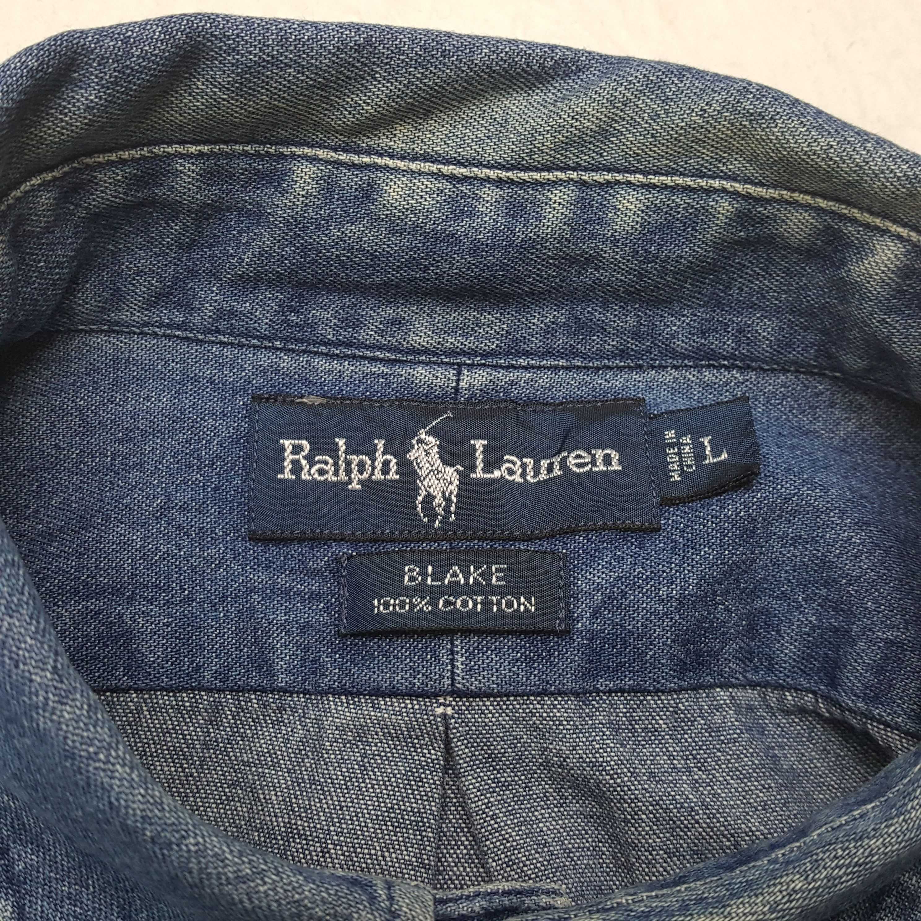 Polo Ralph Lauren × Vintage Vintage POLO by RALPH LAUREN Fashion Brand Polos 31 Size US L / EU 52-54 / 3 - 4 Thumbnail