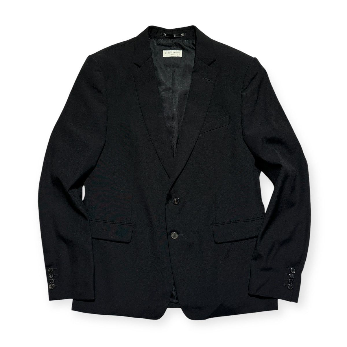 Dries Van Noten Classic fitted wool blazer Size 52R - 1 Thumbnail