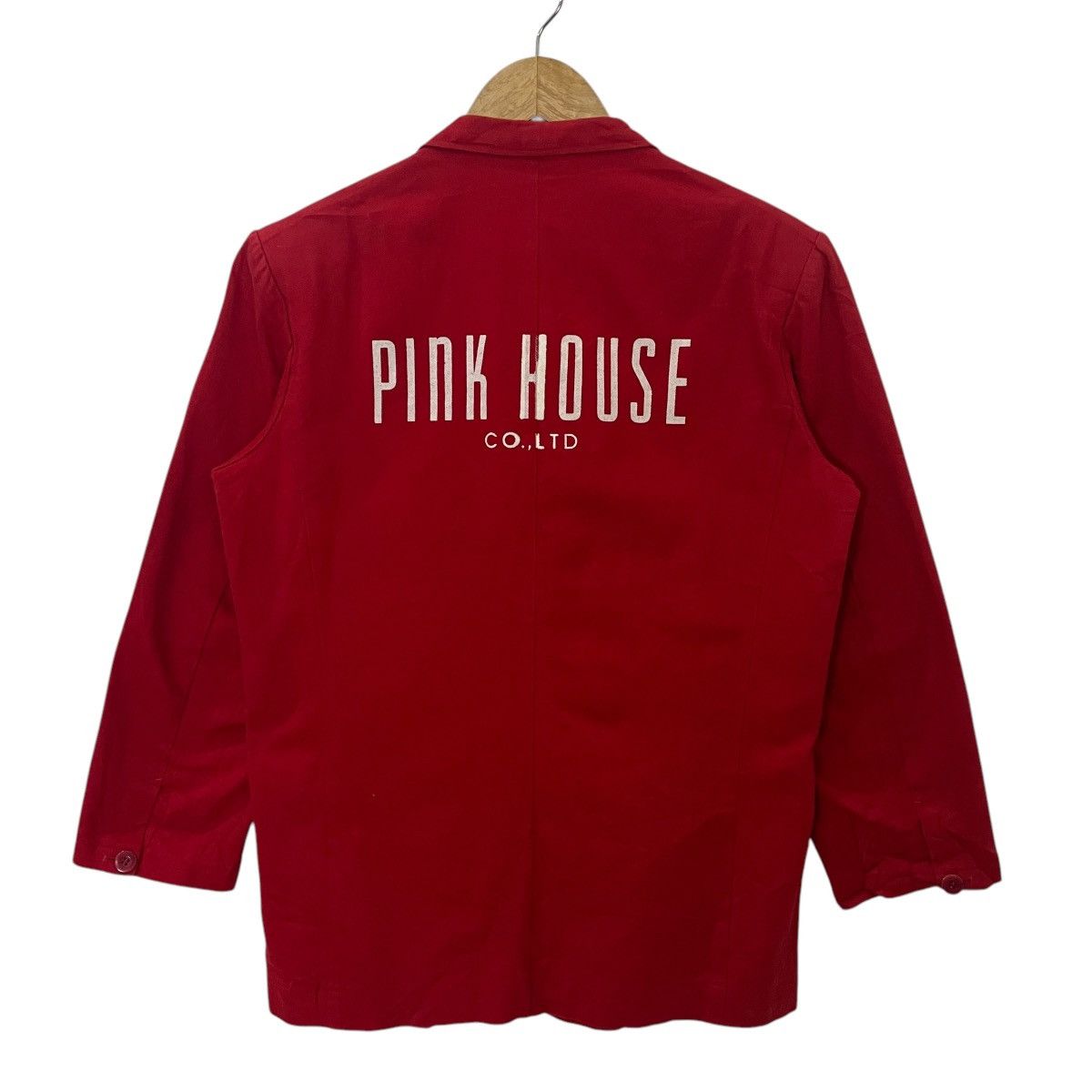 Pink House Vintage Pink House Big Logo Coat Jacket Size US M / EU 48-50 / 2 - 1 Thumbnail