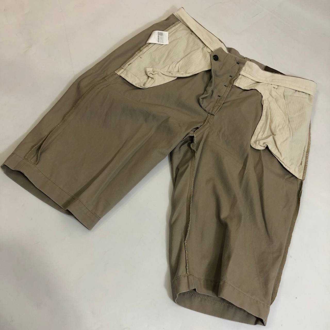 Allsaints × Japanese Brand Allsaints Khaki Shorts Size US 31 - 8 Thumbnail