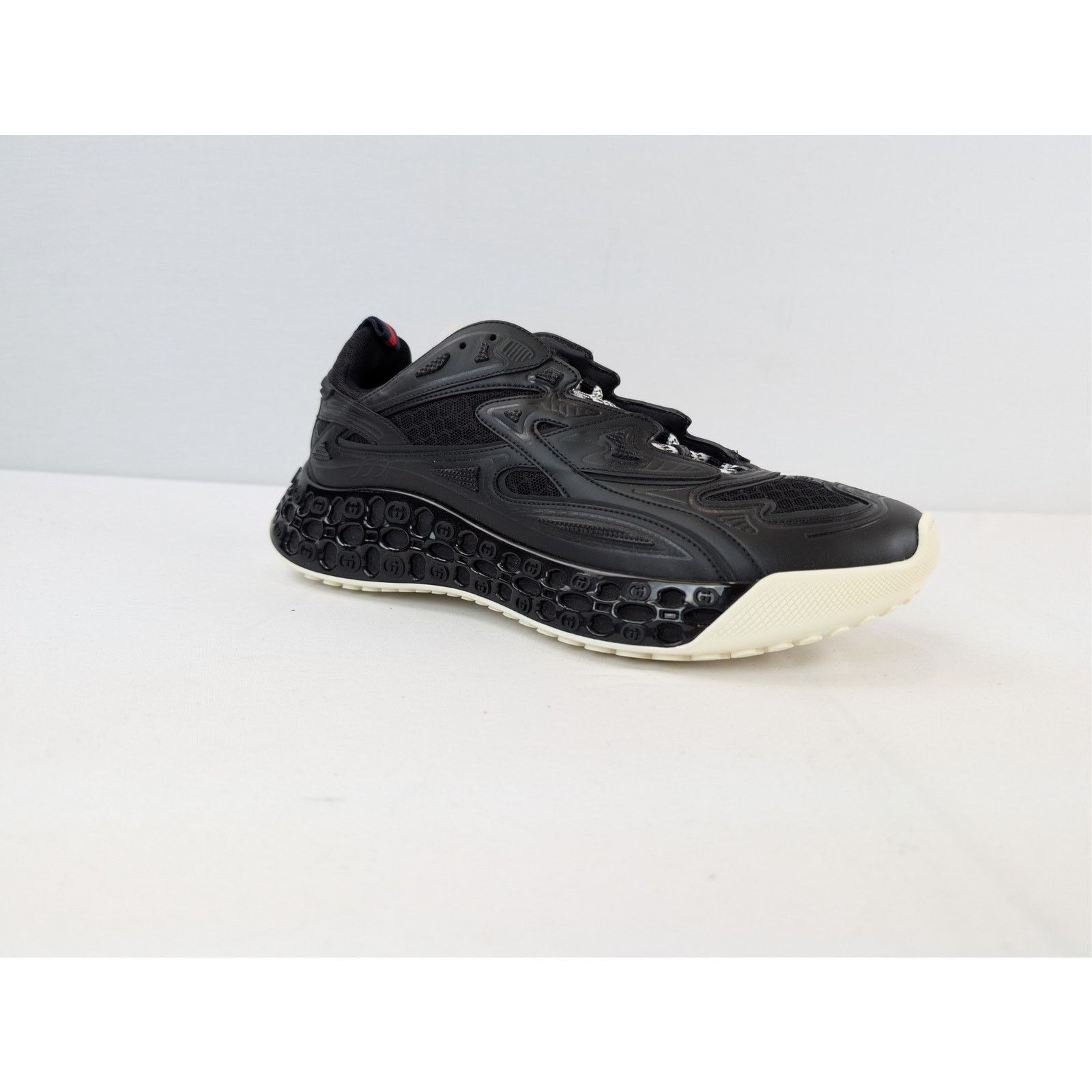 Gucci o1rshd1 Cub3d Trainer Sneakers in black Demetra and mesh Size US 8.5 / EU 41-42 - 2 Thumbnail