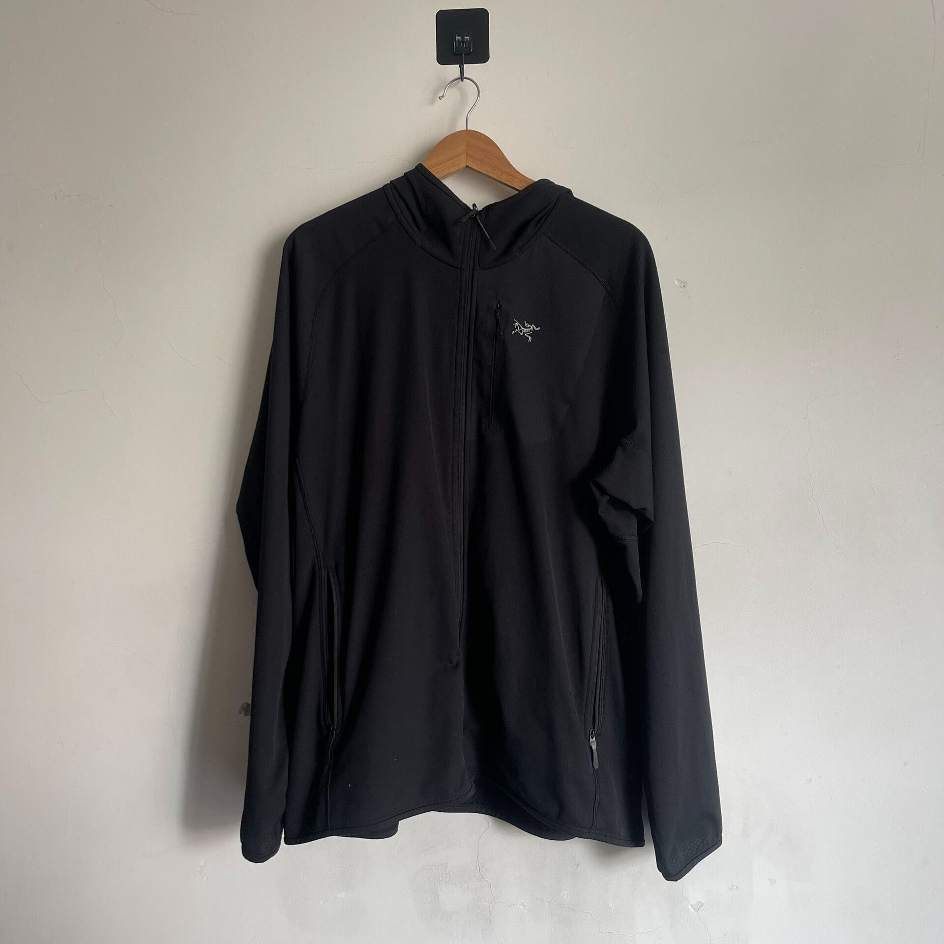 Arc'teryx Arcteryx Delta Black Full-Zip Hoodie Size US XL / EU 56 / 4 - 1 Thumbnail