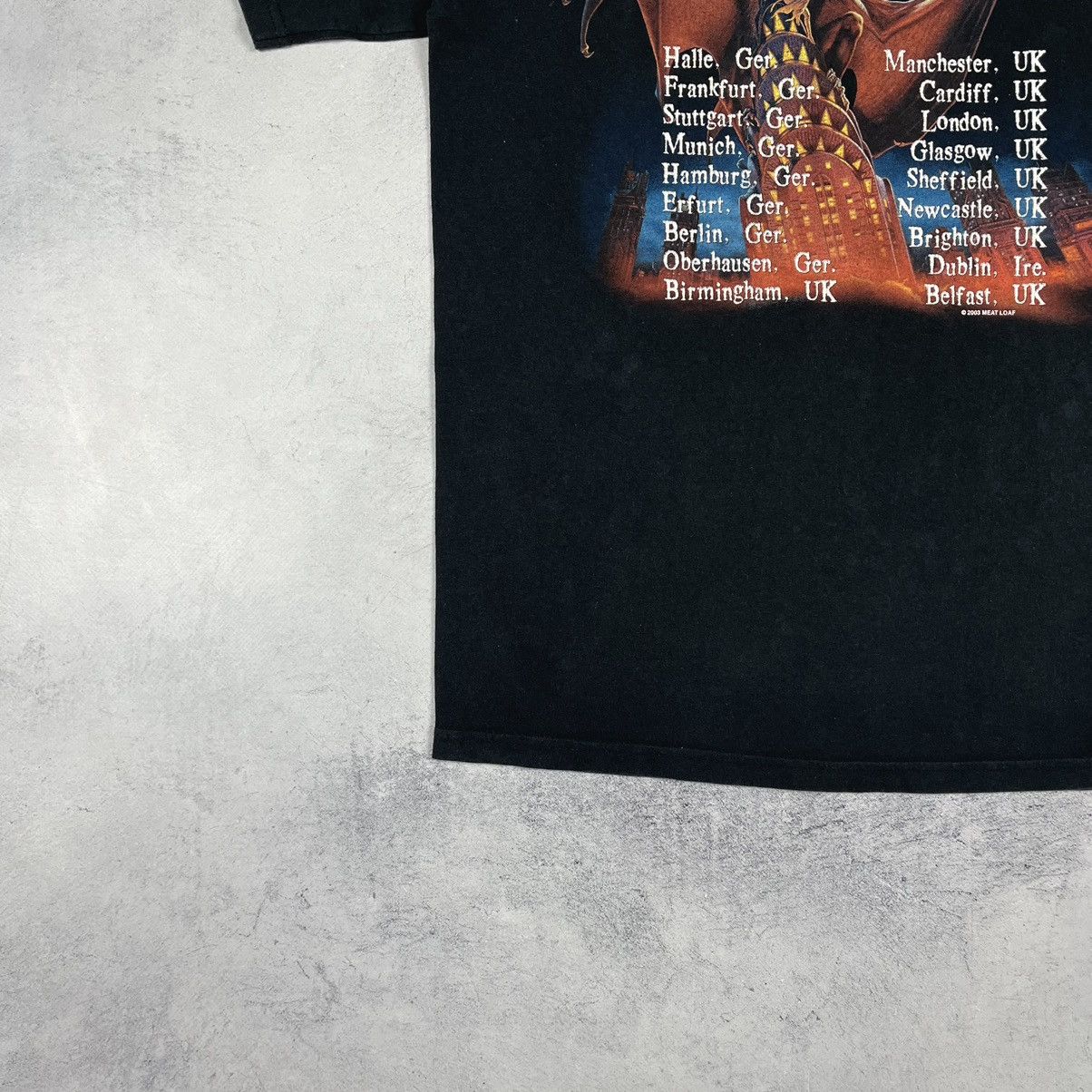 Band Tees Vintage Meat Loaf Rock Band Tour T Shirt 2003/2004 Size US M / EU 48-50 / 2 - 16 Thumbnail