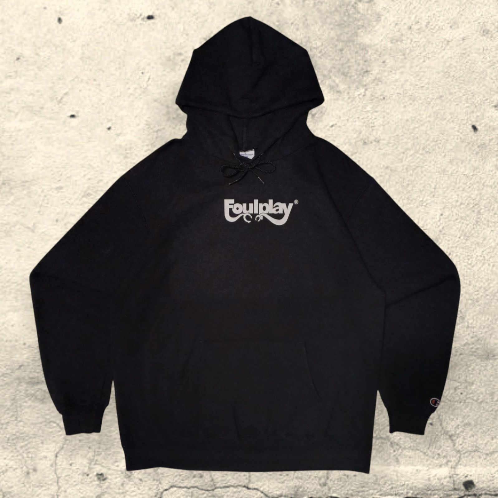 Foulplay Company Foulplay OG Wordmark Logo Hoodie Size Large Grailed