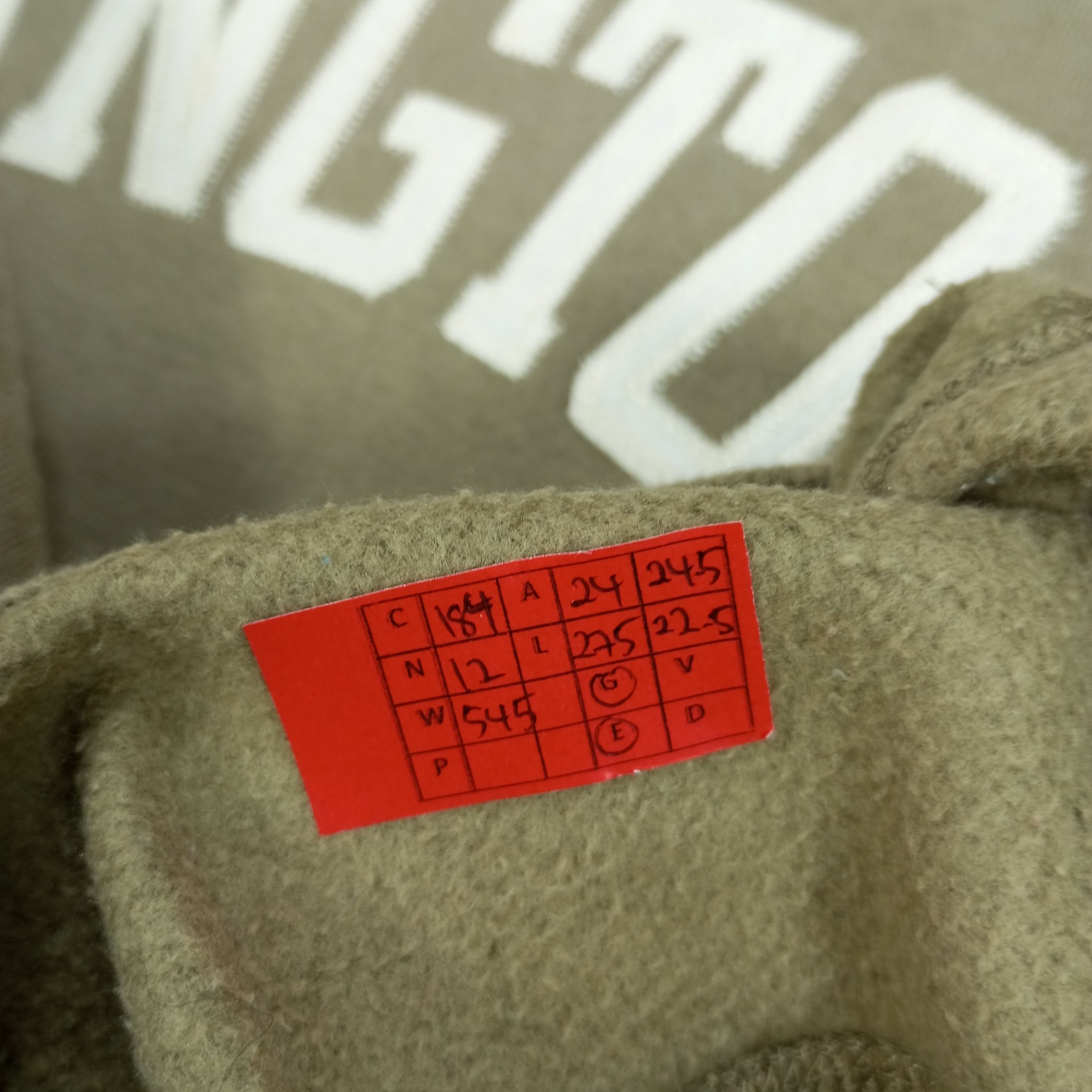 Vintage Washington St Spellout Design Streetwear Style Sweatshirt Size US L / EU 52-54 / 3 - 11 Thumbnail