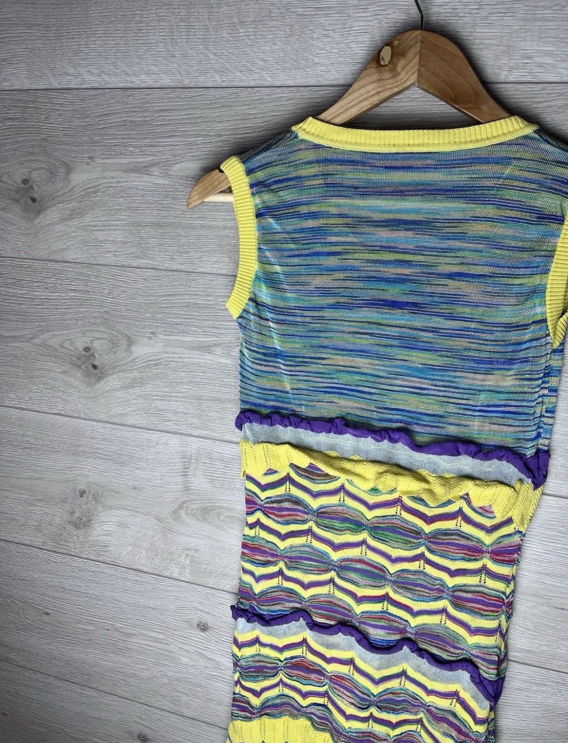 Missoni Vintage women long dress Missoni Foulard size 6 Size M / US 6-8 / IT 42-44 - 6 Thumbnail