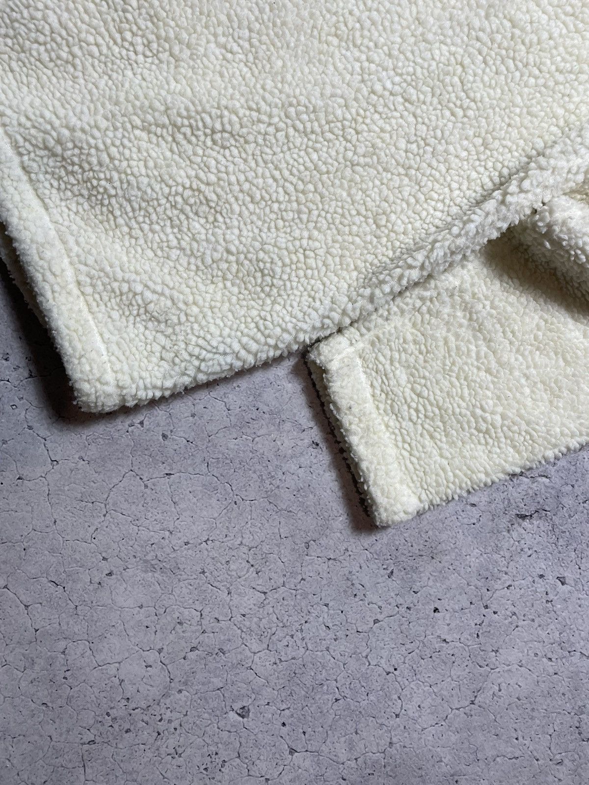 Napapijri Vintage Fleece Sherpa Sweatshirt Half 1/4 Zip Napapijri Y2K Size US L / EU 52-54 / 3 - 8 Thumbnail
