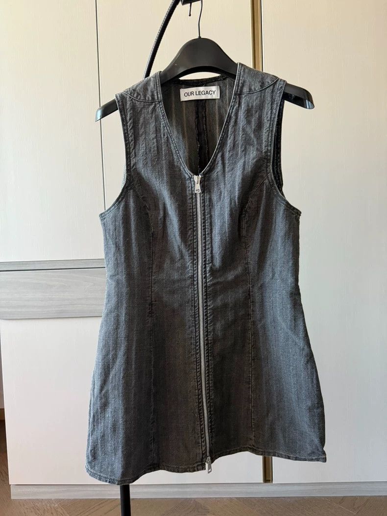 Our Legacy size36 Lady zipper motorcycle vest