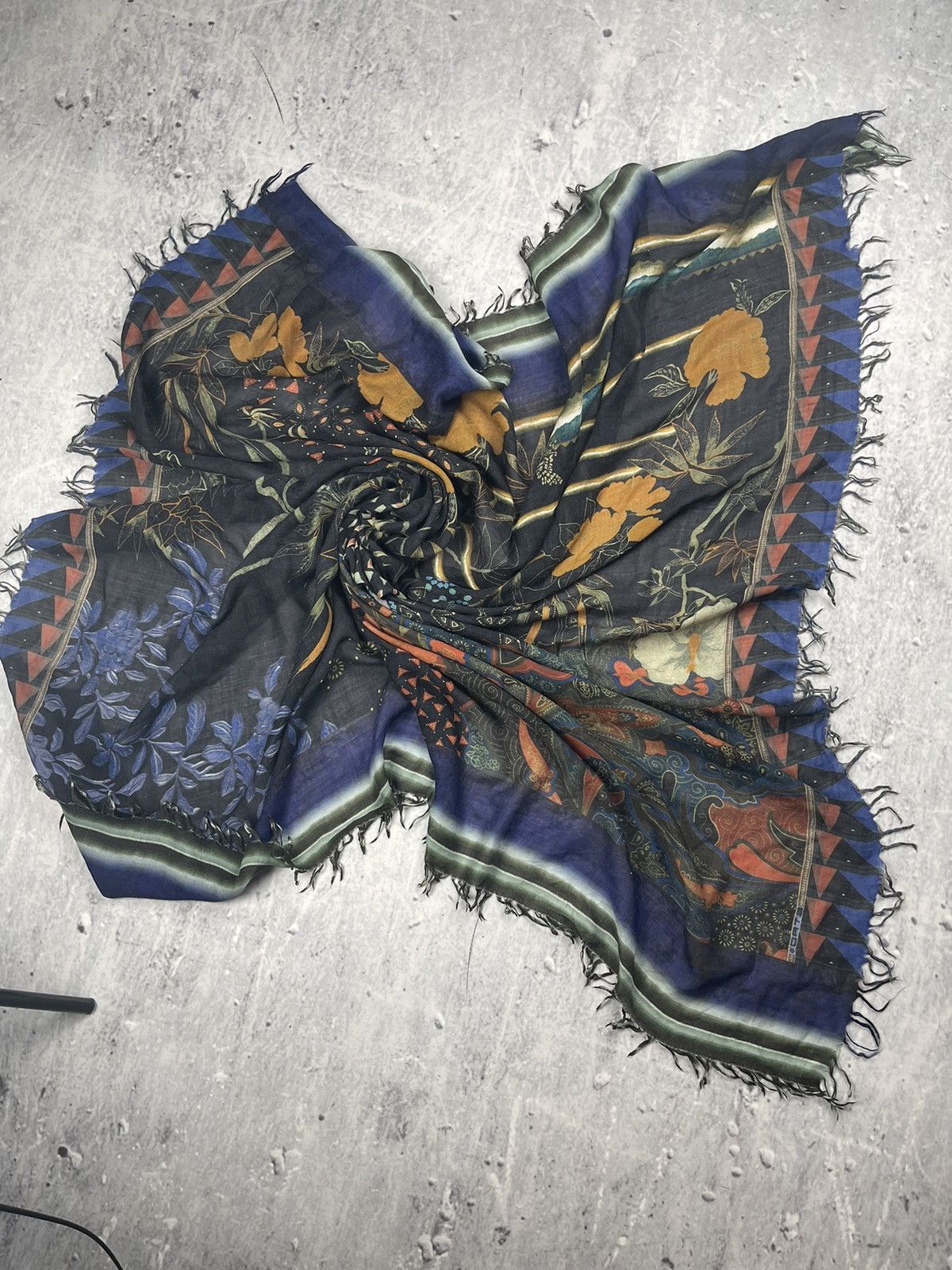 Etro × Vintage Vintage scarf Etro wmns Size ONE SIZE - 1 Thumbnail