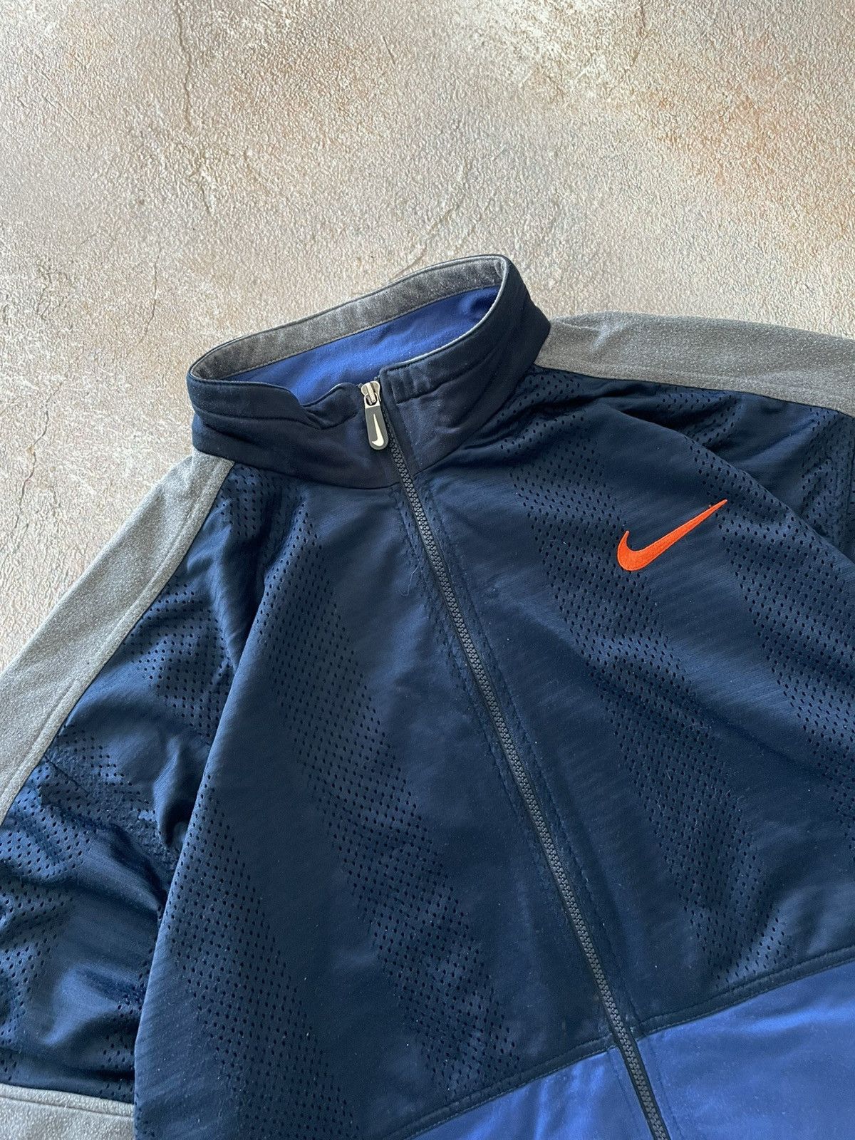 Nike Vintage Nike Big Swoosh Cotton Boxy Tracksuit Set Size US XL / EU 56 / 4 - 4 Thumbnail