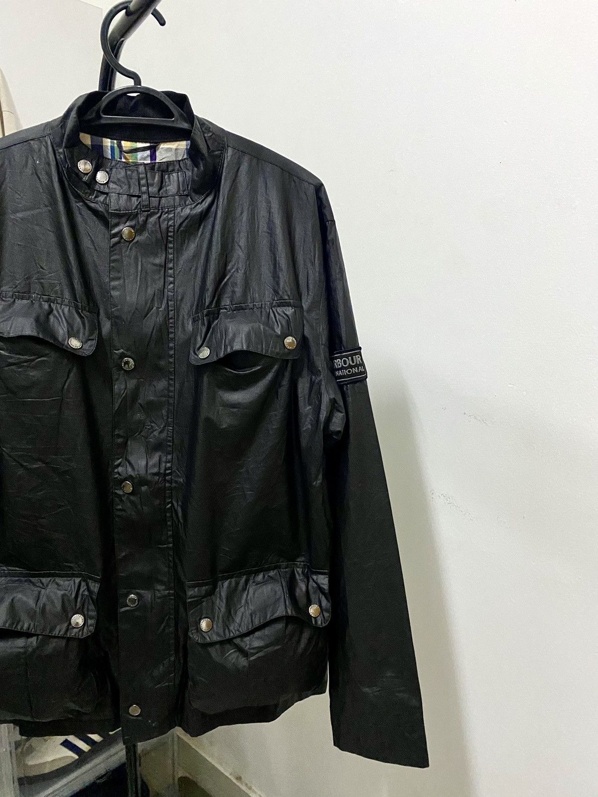 Barbour Barbour international Waxed jacket Size US M / EU 48-50 / 2 - 2 Thumbnail