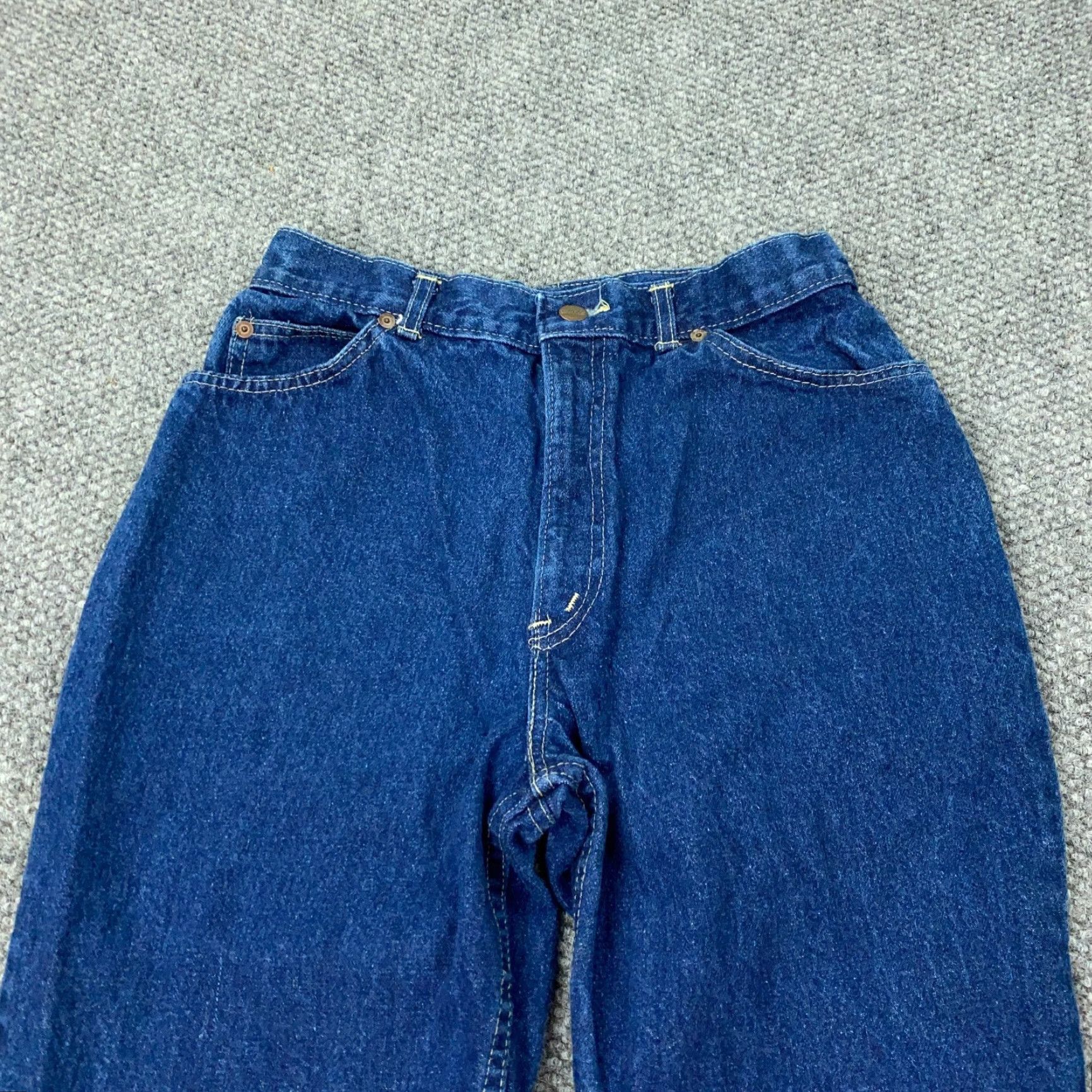 Vintage VINTAGE CHIC Jeans Women's 14 Short Blue High-Rise Made In USA 80s Mom Retro Size 27" / US 4 / IT 40 - 3 Thumbnail