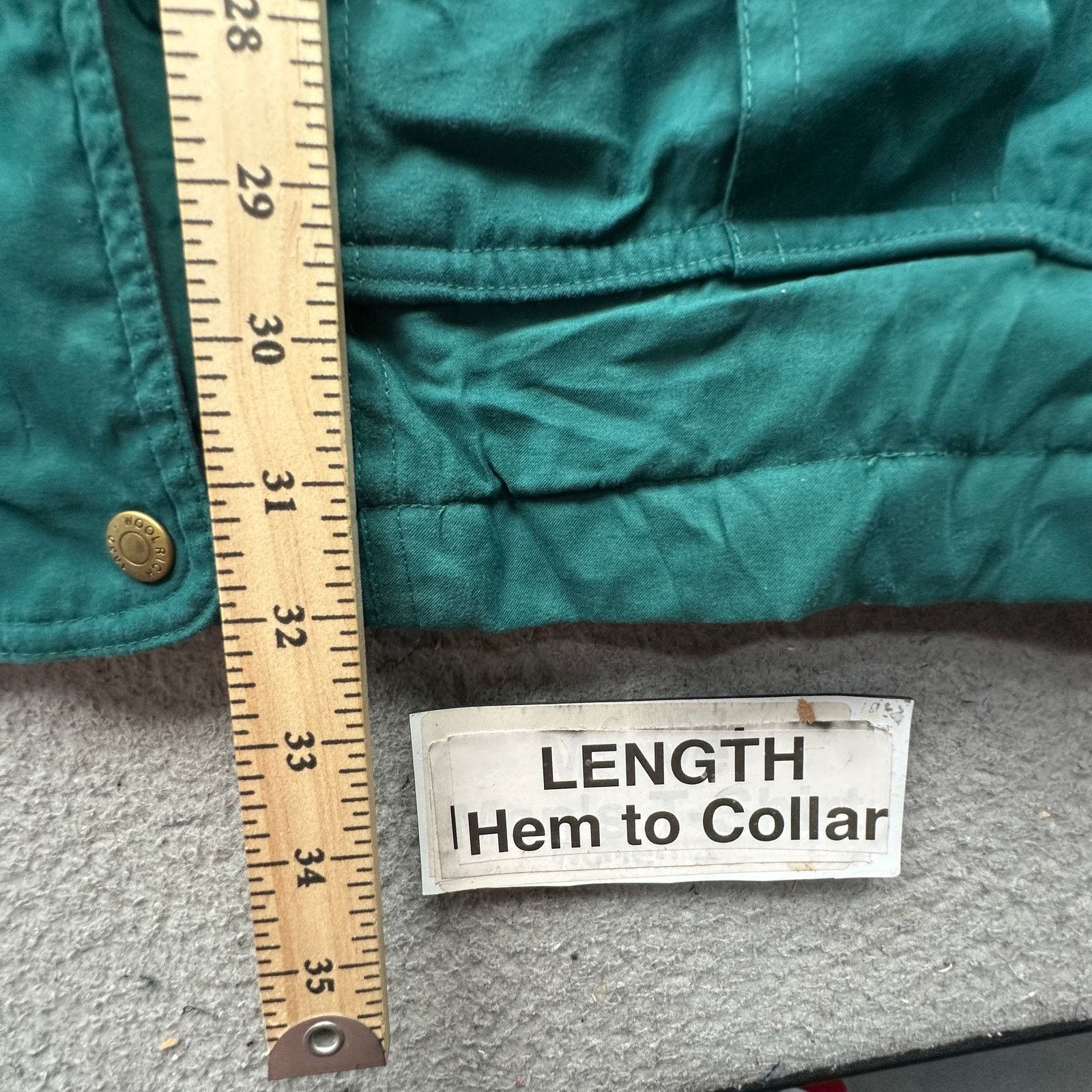 Other Woolrich Parka Hooded Jacket Womens Medium Green Purple Size M / US 6-8 / IT 42-44 - 4 Thumbnail