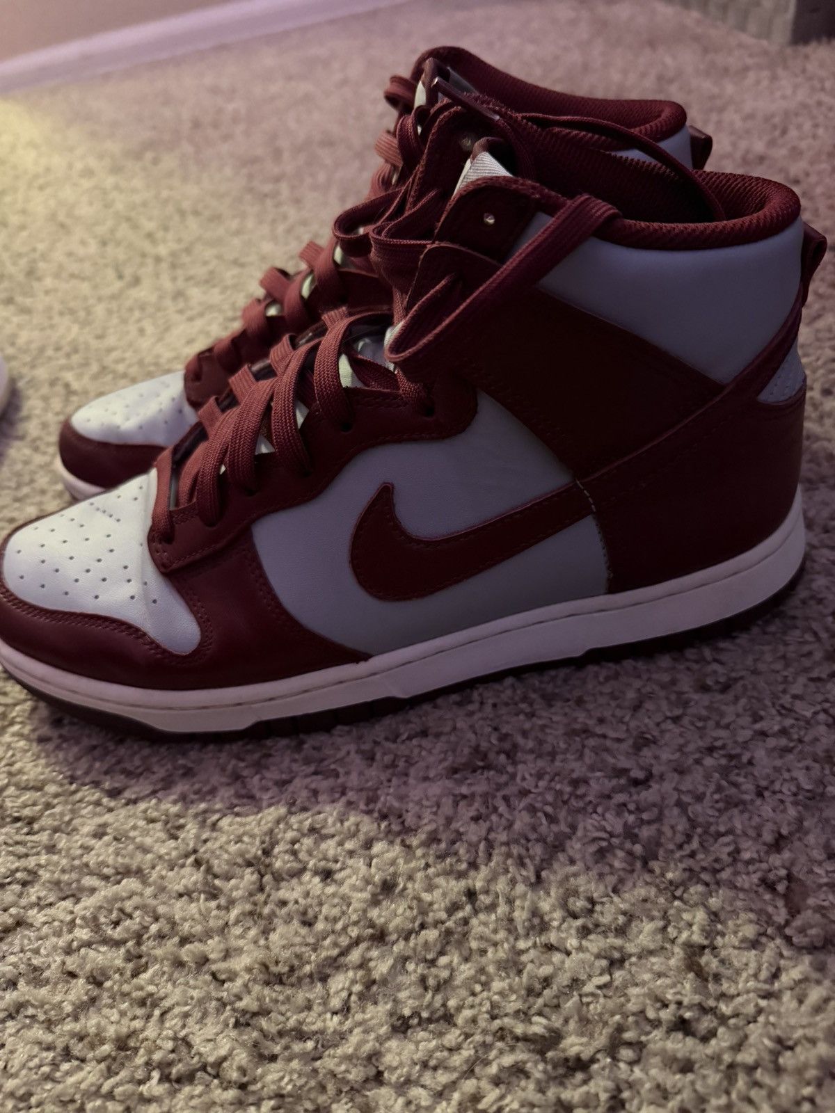 Nike Nike Dunk High 'Dark Beetroot' Size US 9.5 / EU 42-43 - 2 Thumbnail