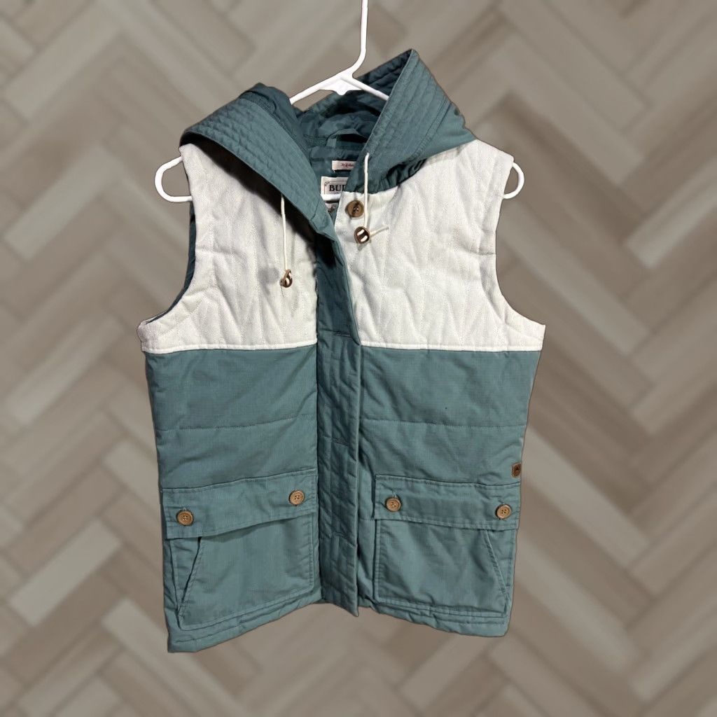 Burton Womens Burton Dryride Vest Medium Hooded Size M / US 6-8 / IT 42-44 - 1 Thumbnail