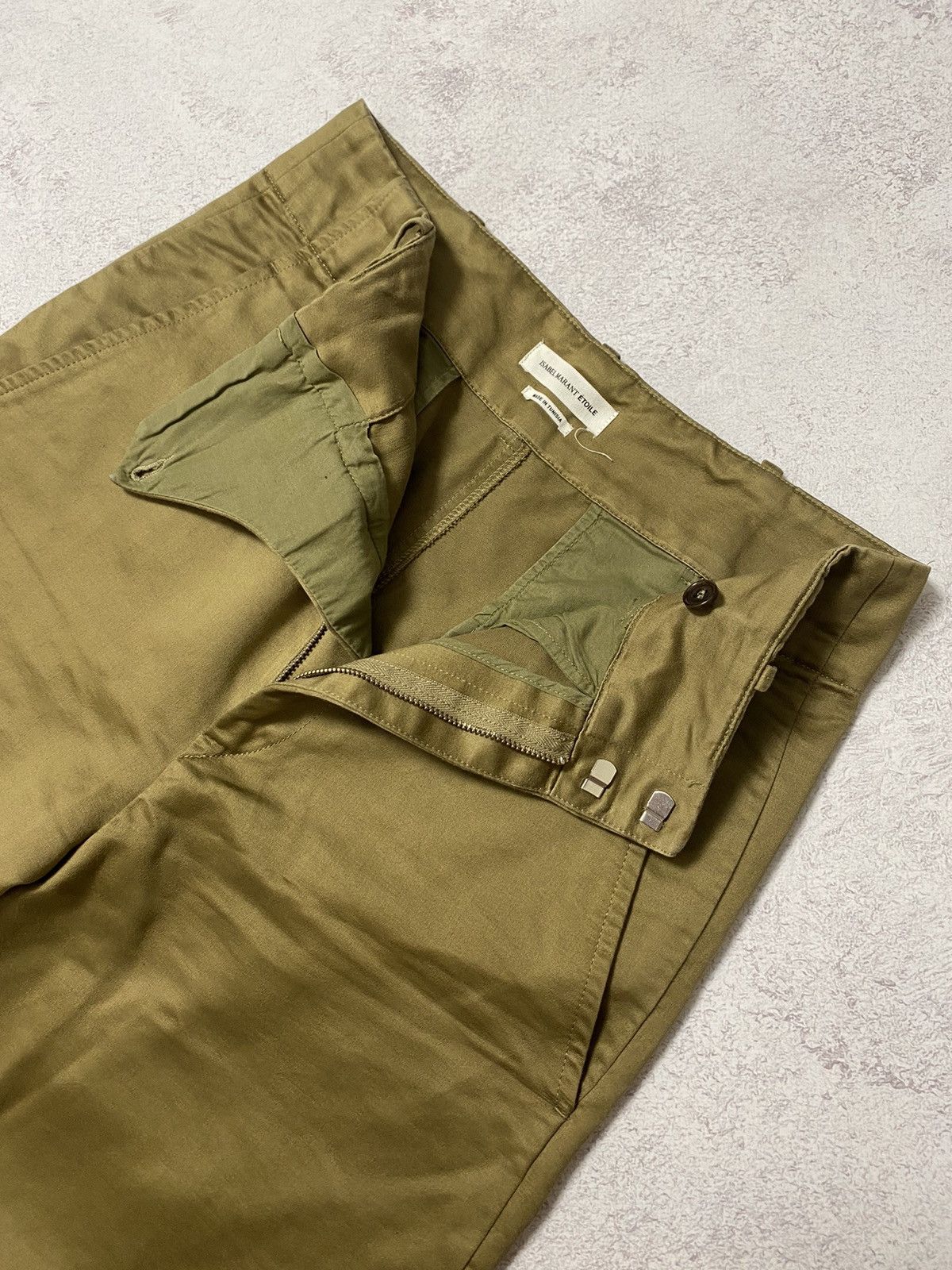Isabel Marant Womens Isabel Marant Etoile Golden Pants Size 36 Size 25" / US 0 / IT 36 - 5 Thumbnail